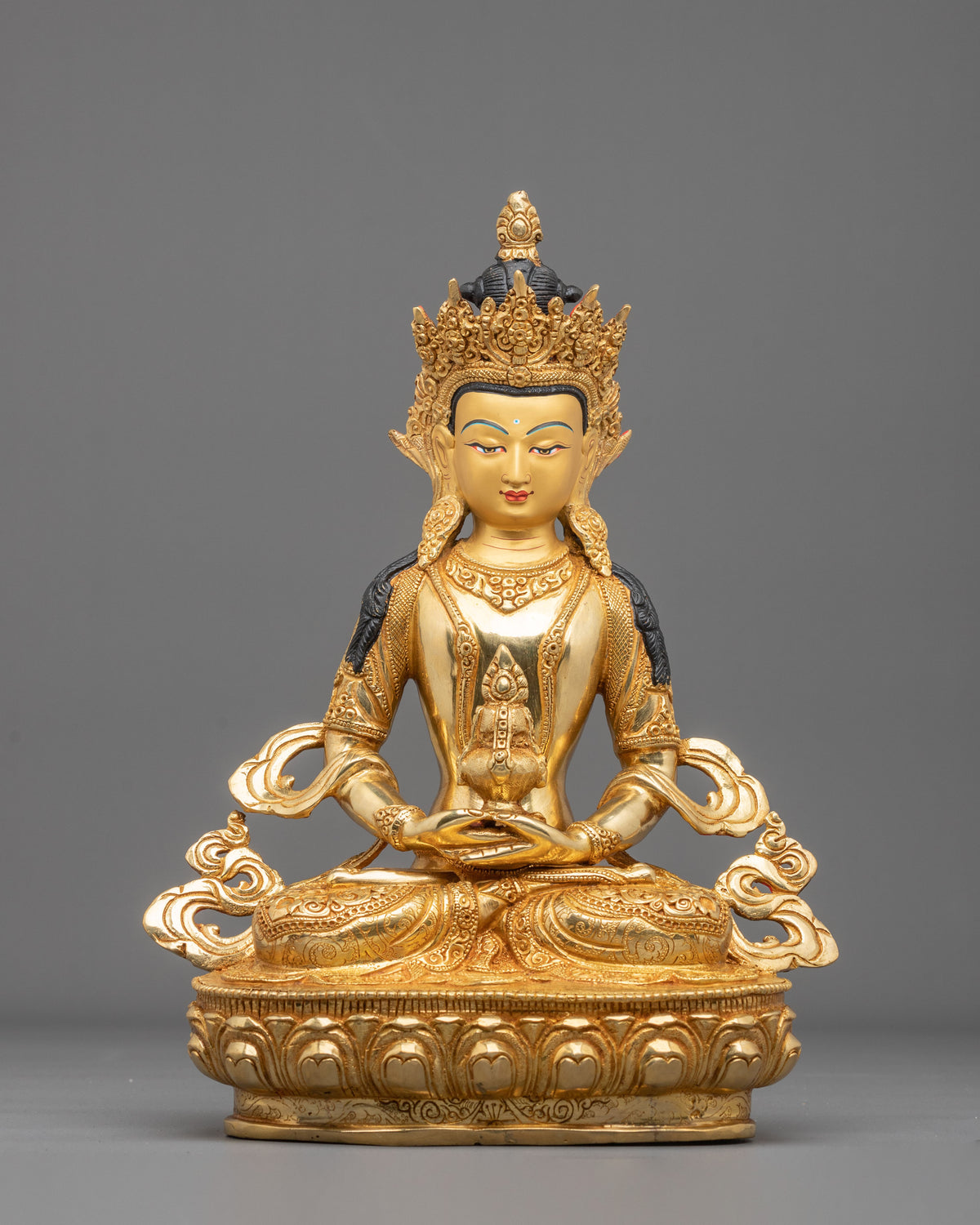 Long Life Deity: Amitayus Statue | Home Decor