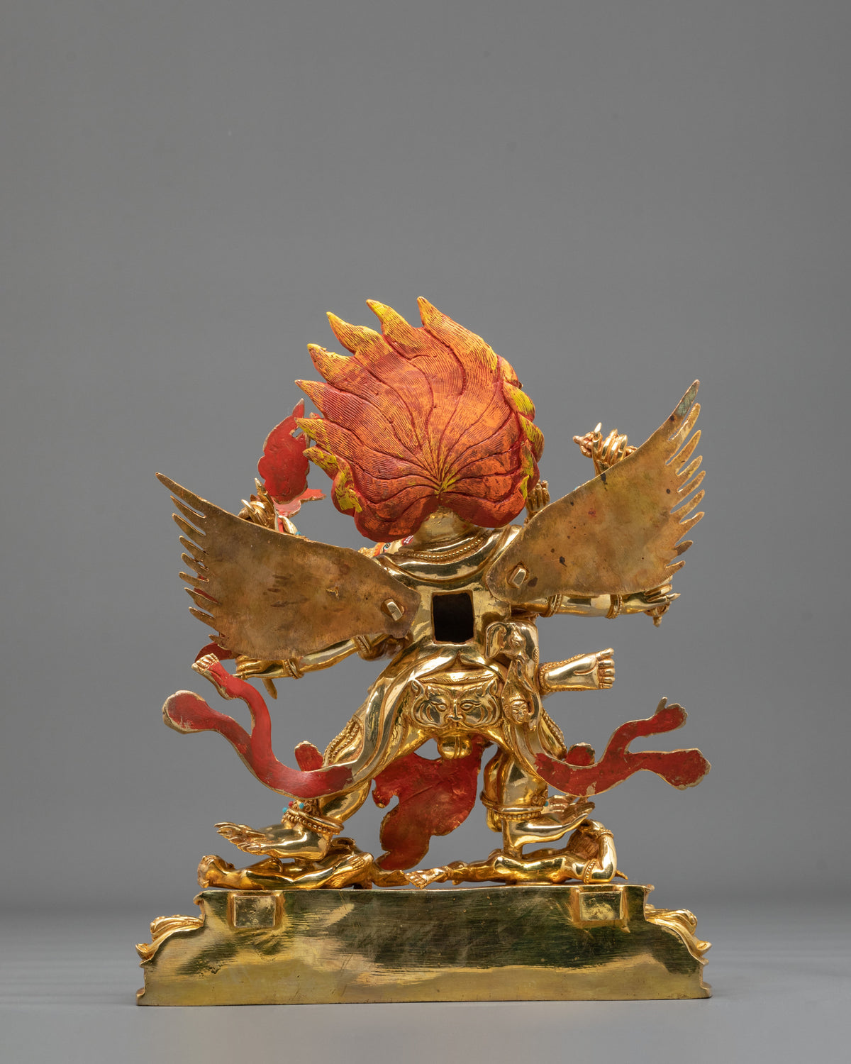 Wrathful Deity Vajrakilaya Sculpture: Purification and Protection