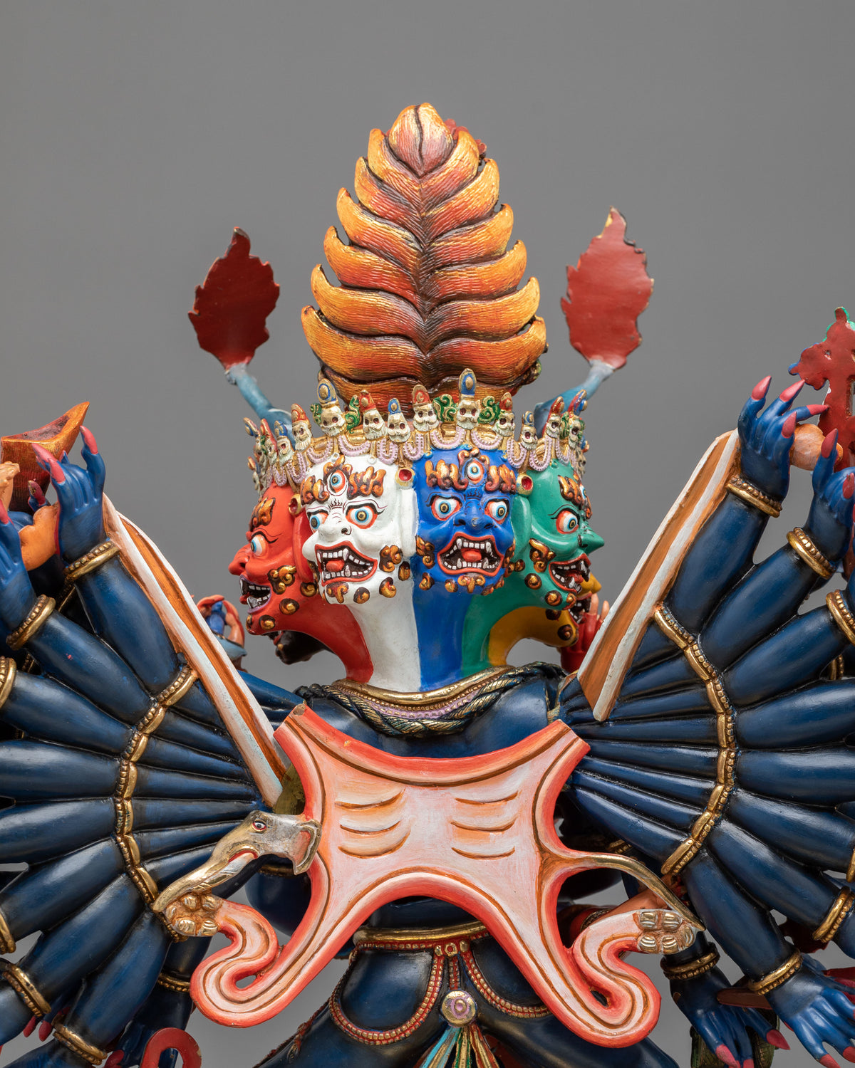 Protector Yamantaka Statue | Handcrafted in Nepal