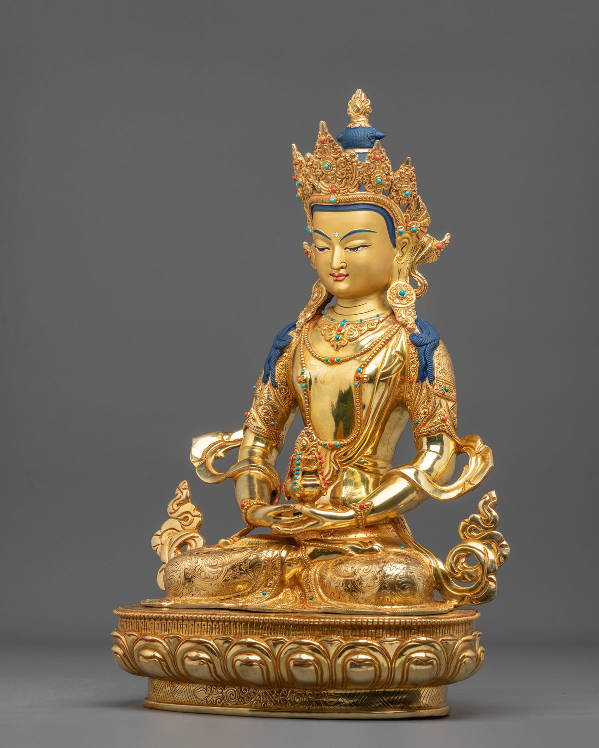 Amitayus Statue | Tibetan Buddhist Deity of Infinite Life