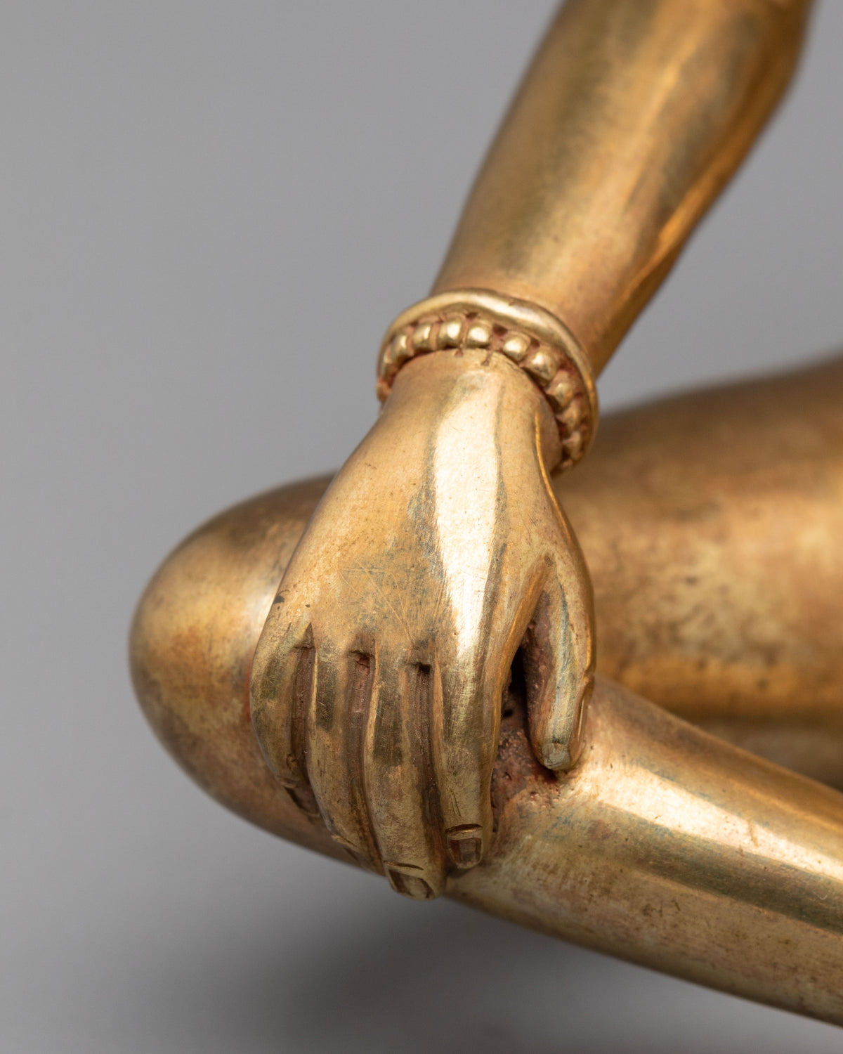 Hindu Goddess Parbati Sculpture | 24K Gold Gilded
