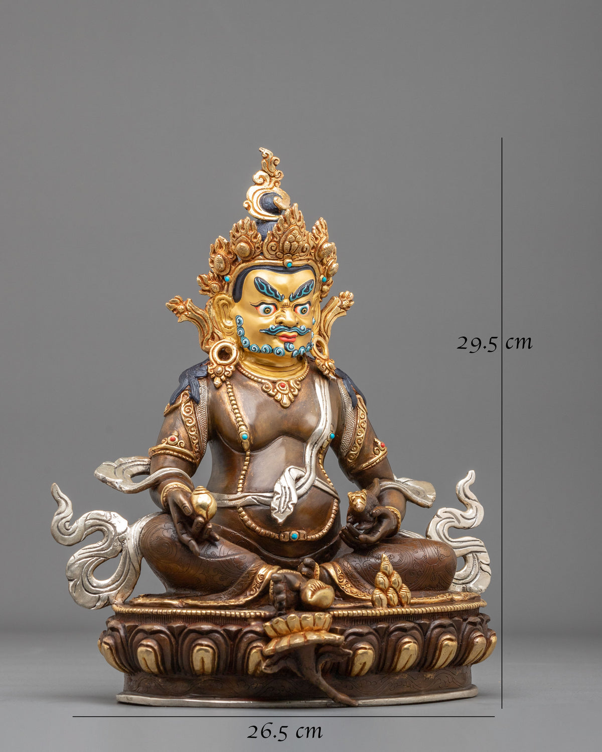 Dzambhala Statue | Sacred Guardian of Abundance