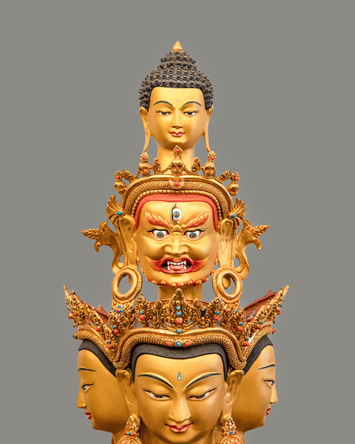 1000 Armed Chenrezig Bodhisattva Statue | Himalayan Buddhist Altar Art