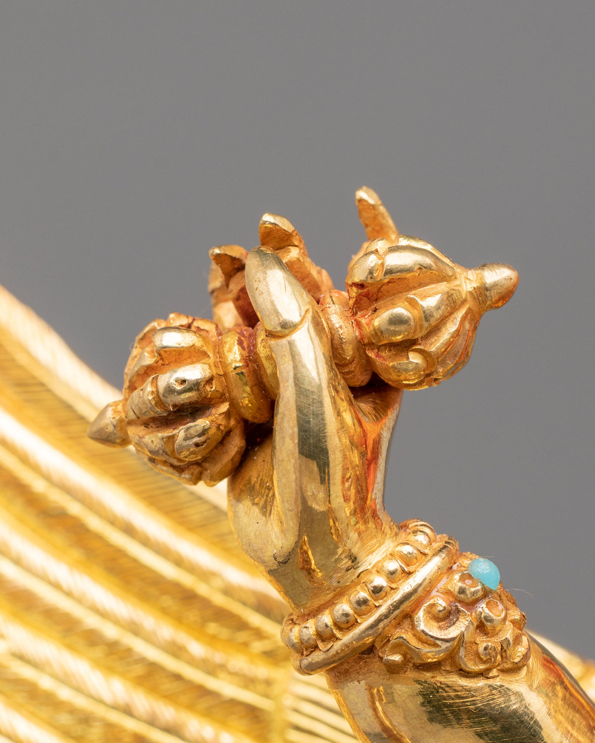 Wrathful Deity Vajrakilaya Sculpture: Purification and Protection