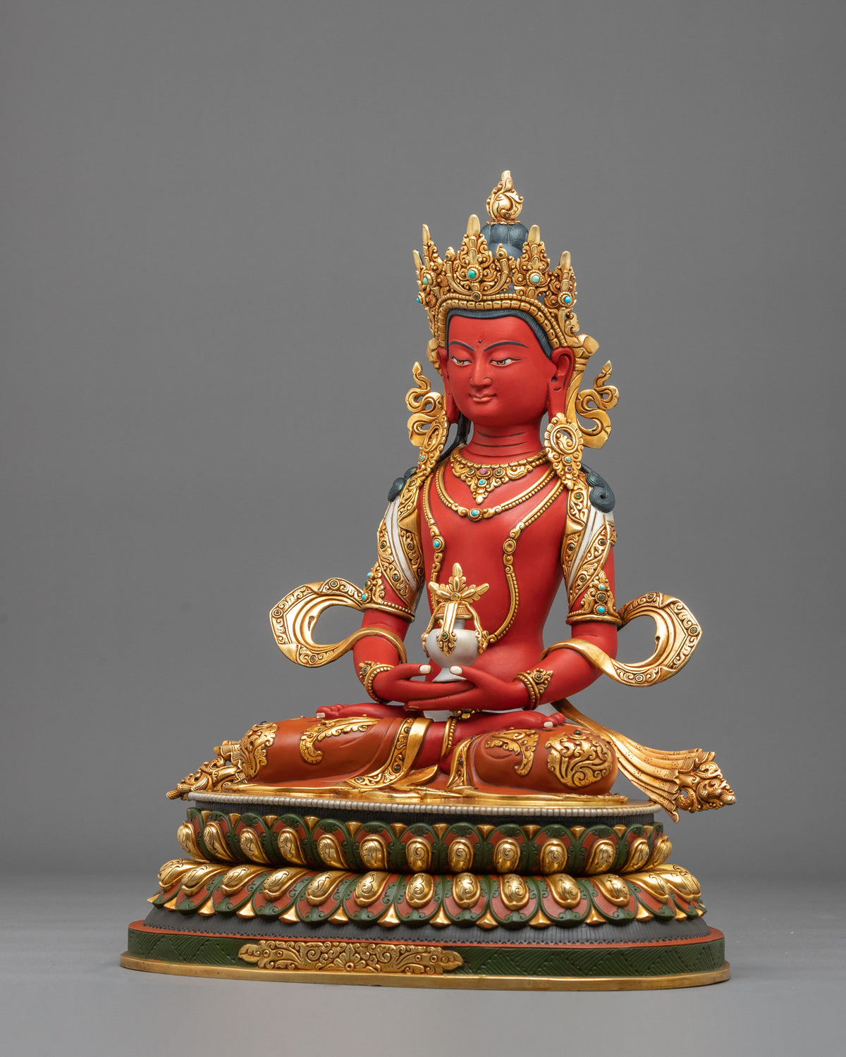 Amitayus Nectar of Life Sculpture | Buddha of Infinite Life and Longevity