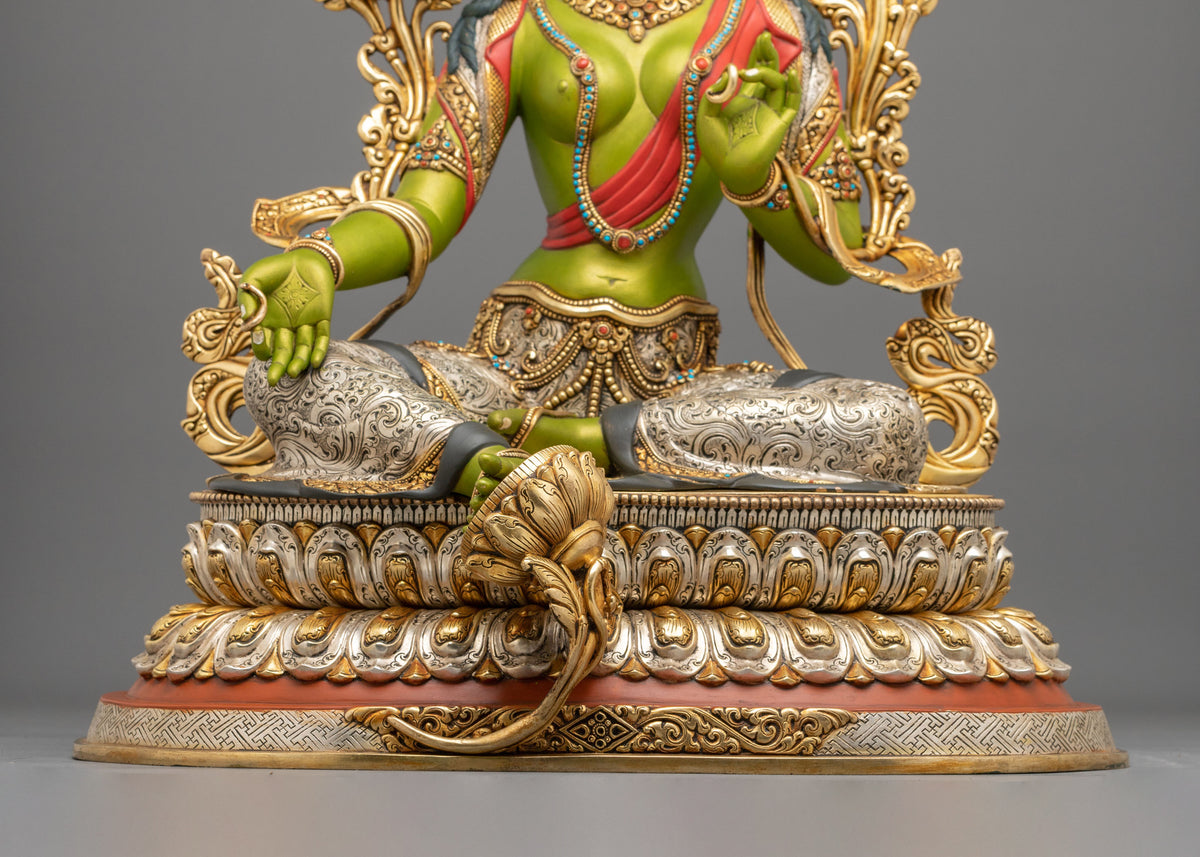 Green Tara Statue | The Noble Mother of Swift Liberation