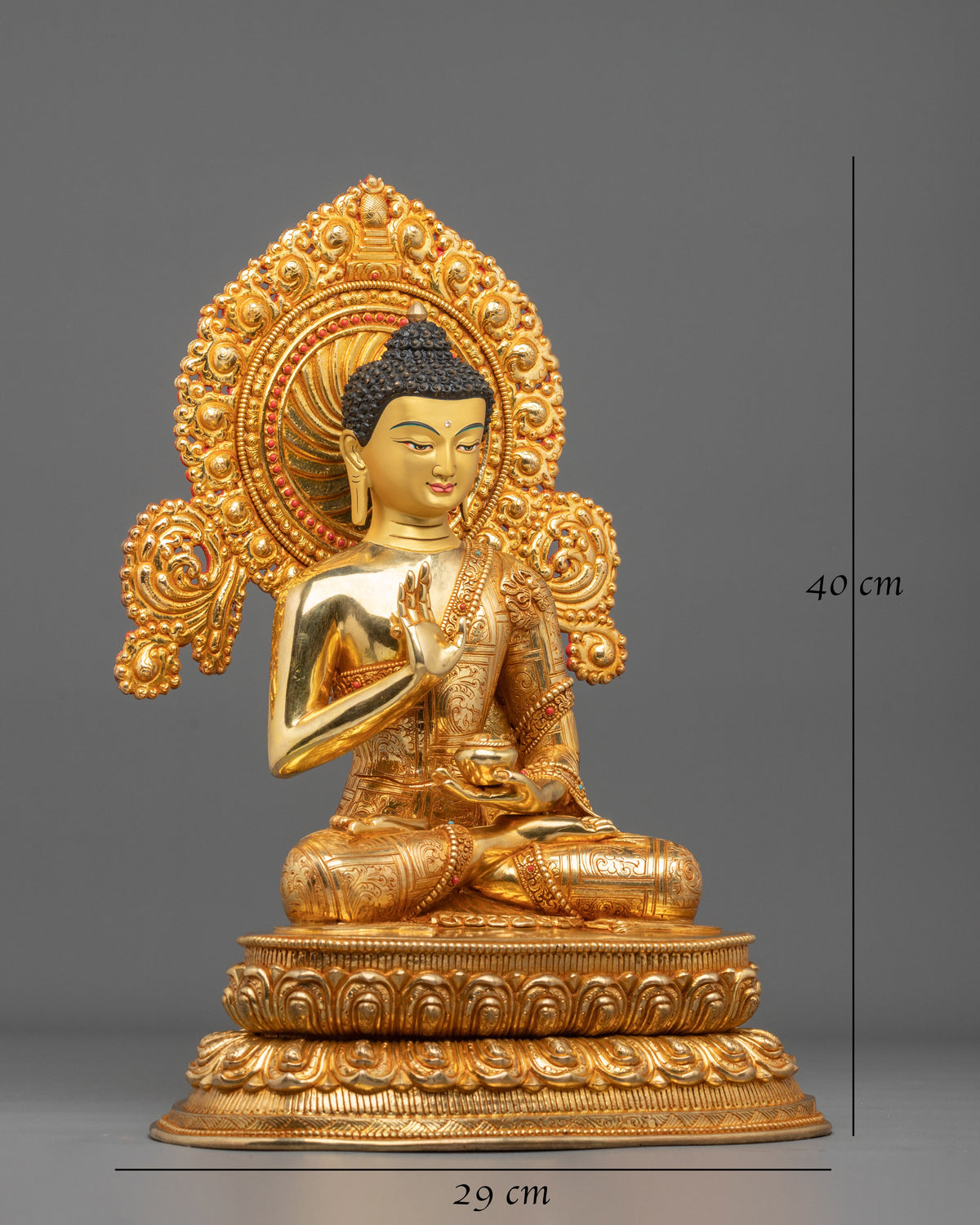 Amoghasiddhi Buddha Statue | The Figurine of Victorious Accomplishment