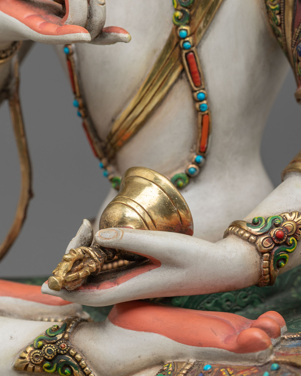Vajrasattva Copper Statue | Handcrafted Buddhist Figurine