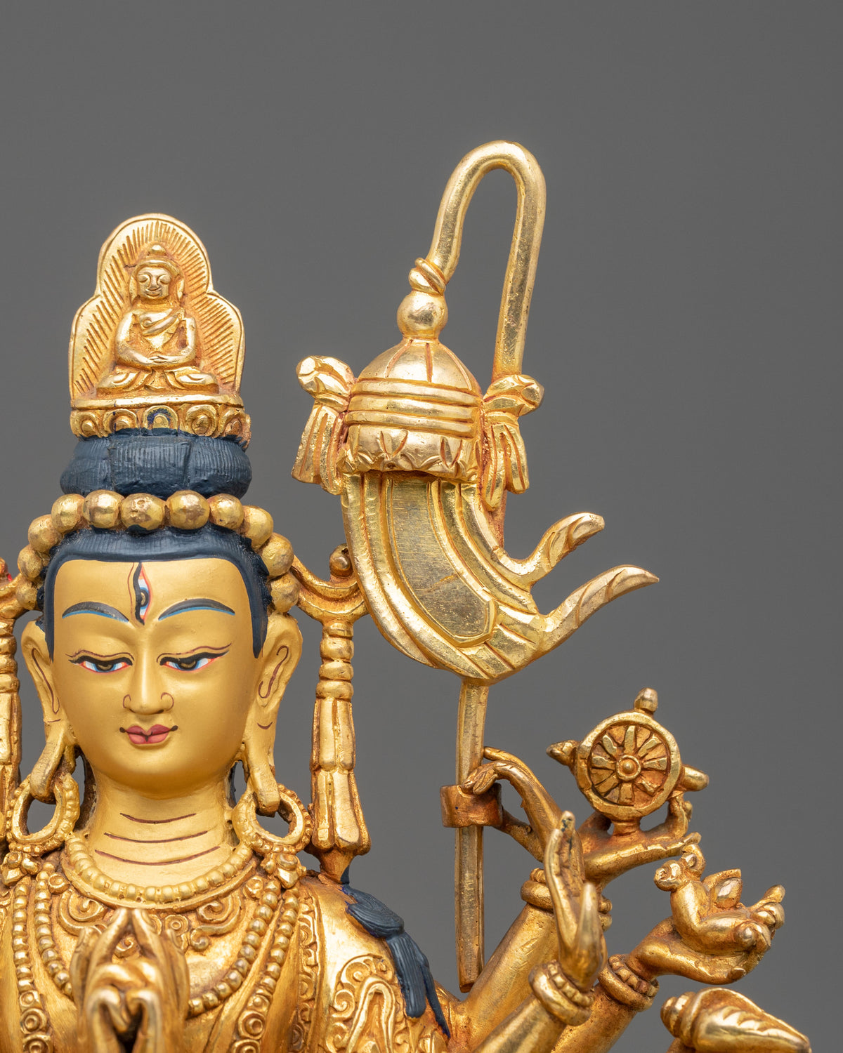 Goddess Cundi Sculpture | Sacred Buddhist Home Decor