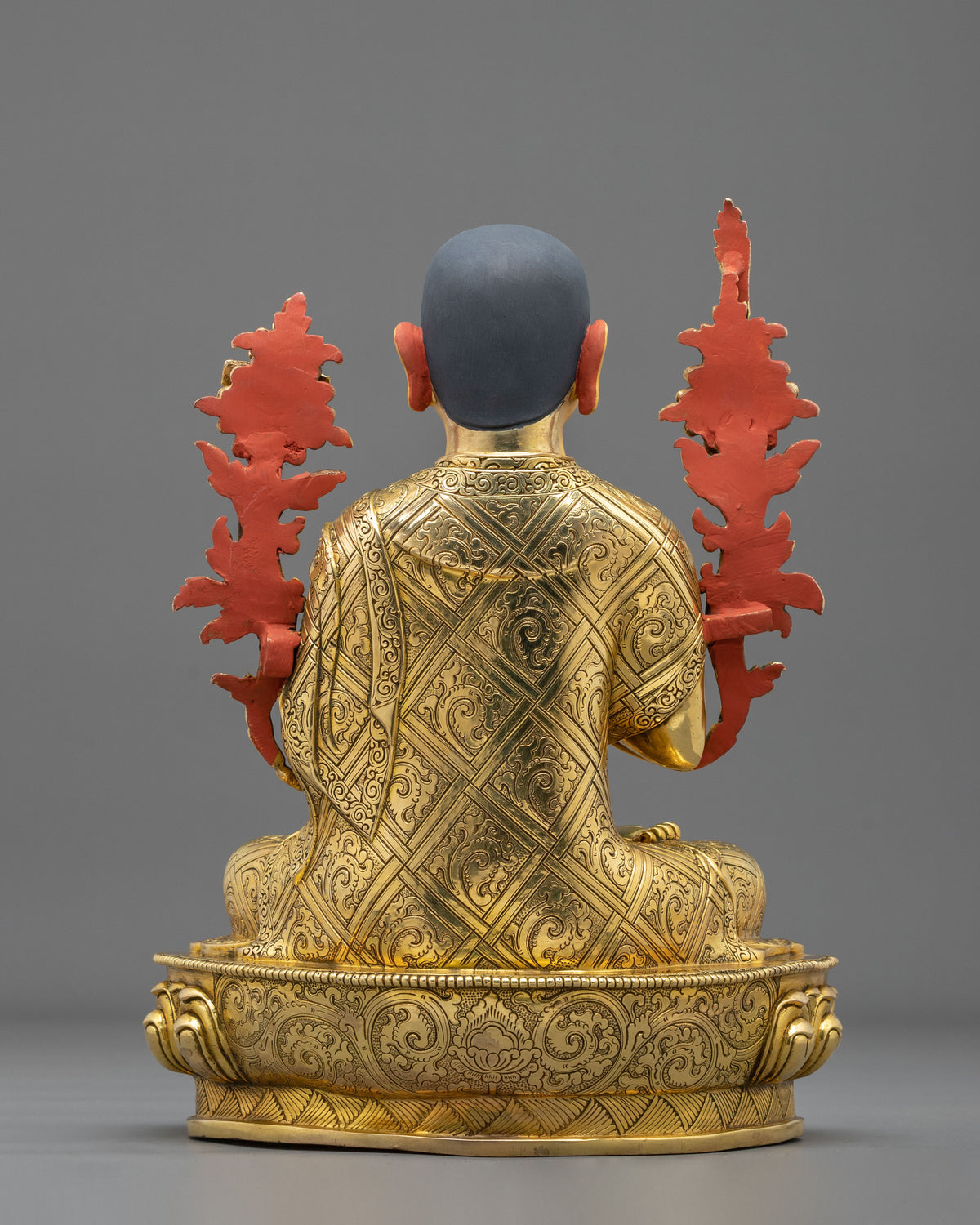 Tsongkhapa with Disciples Decor Statue Set | Himalayan Altar Decor