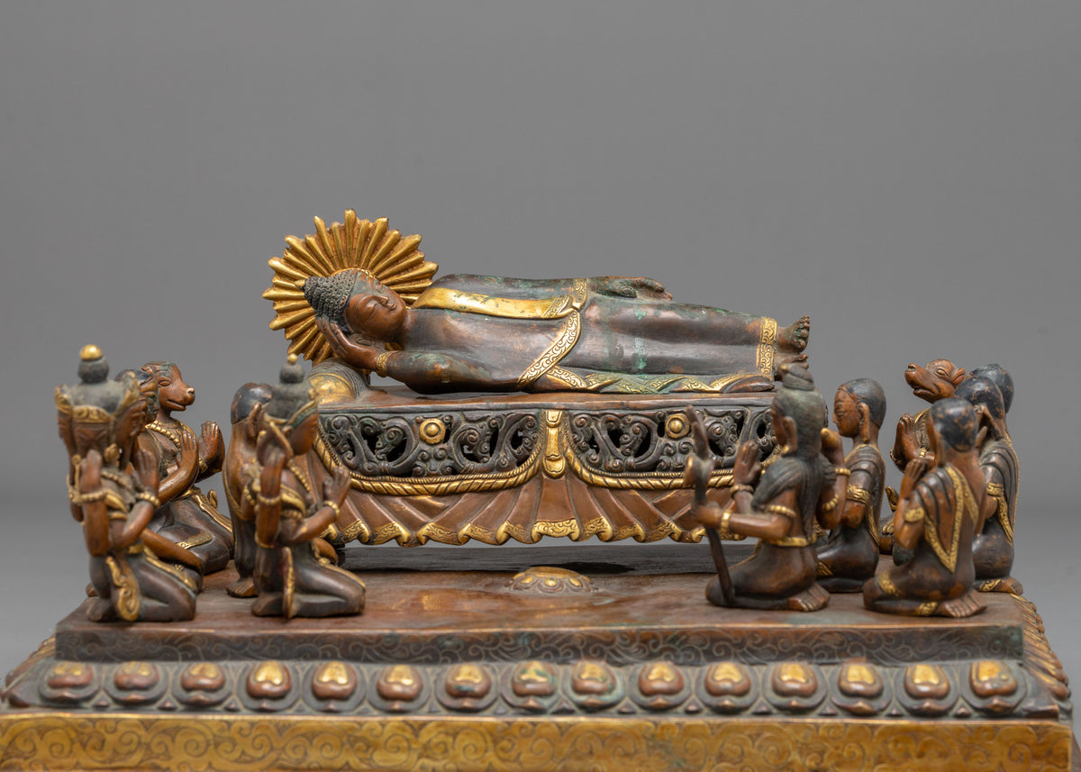 Mahaparinirvana Buddha Statue | Reclining Shakyamuni Buddha Entering Final Nirvana