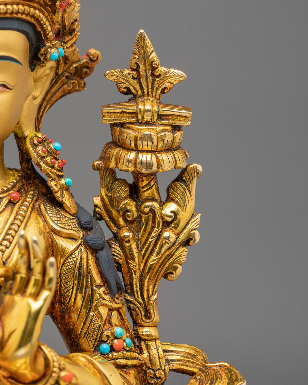Manjushri Wisdom Sword Buddhist Statue | Handcrafted Buddhist ArtWork