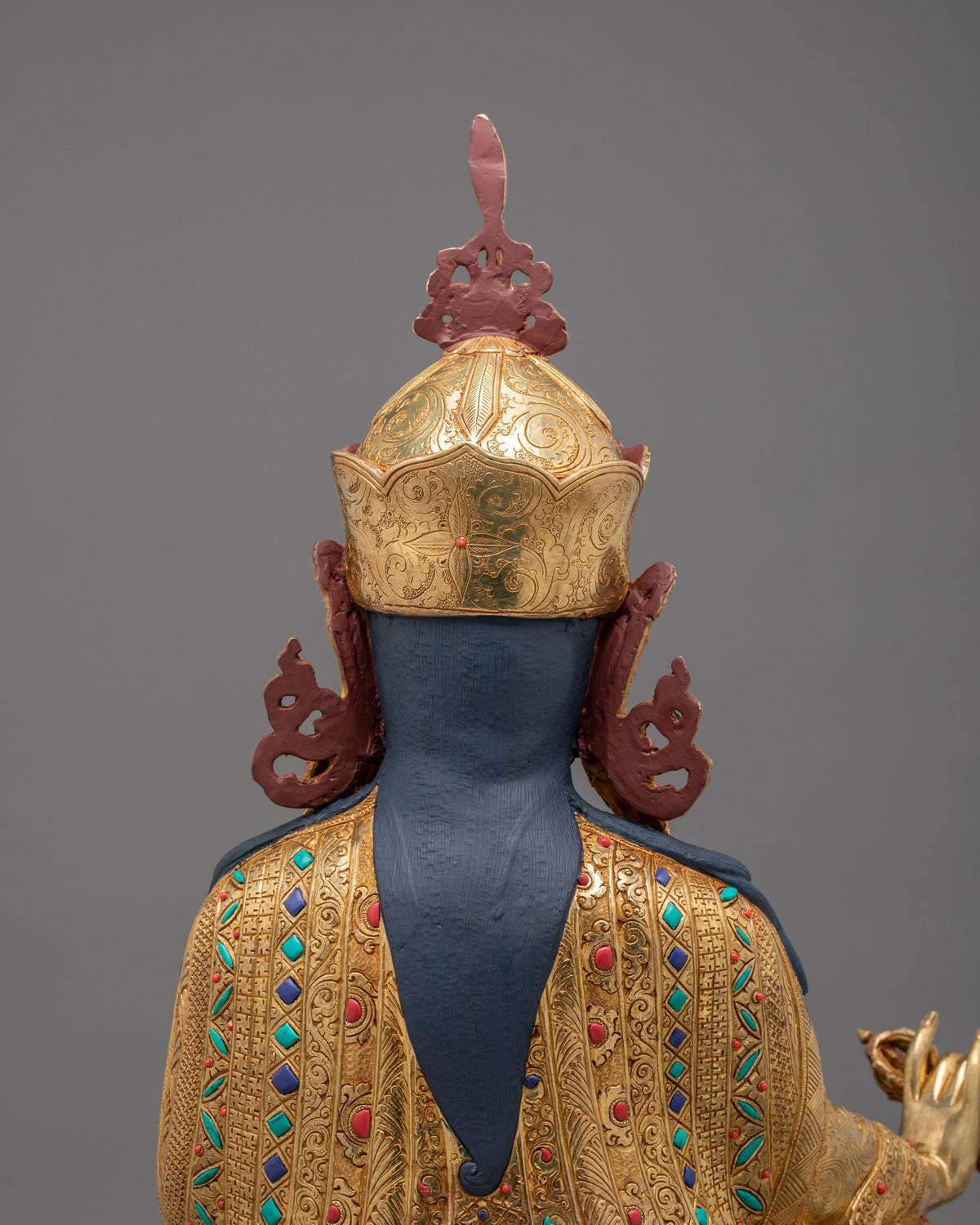 Guru Rinpoche Traditional Handcrafted Statue