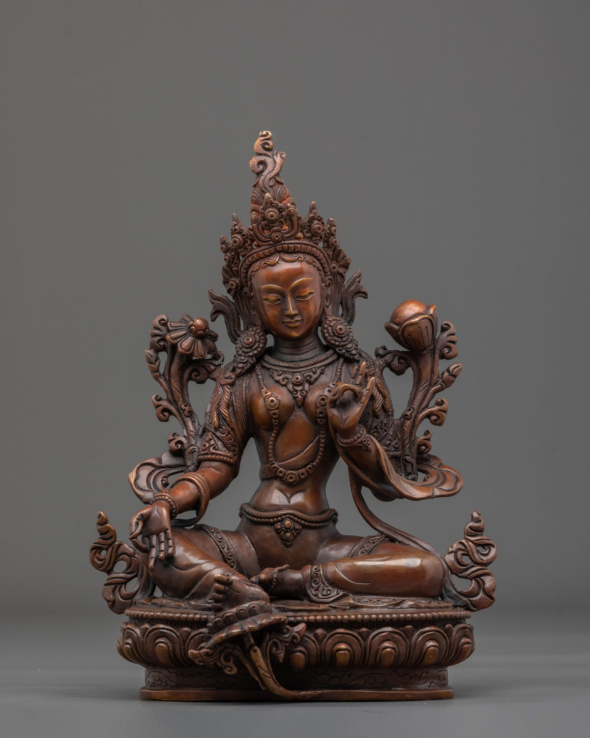 Green Tara Statue