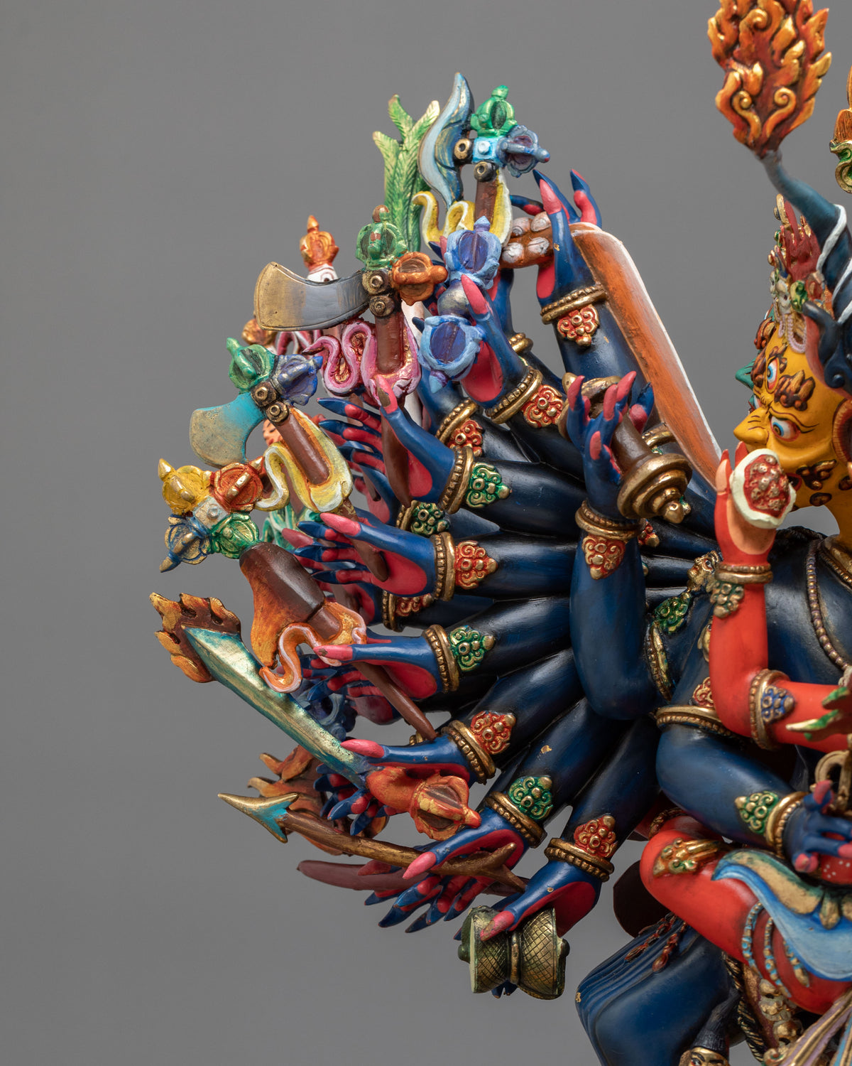 Protector Yamantaka Statue | Handcrafted in Nepal
