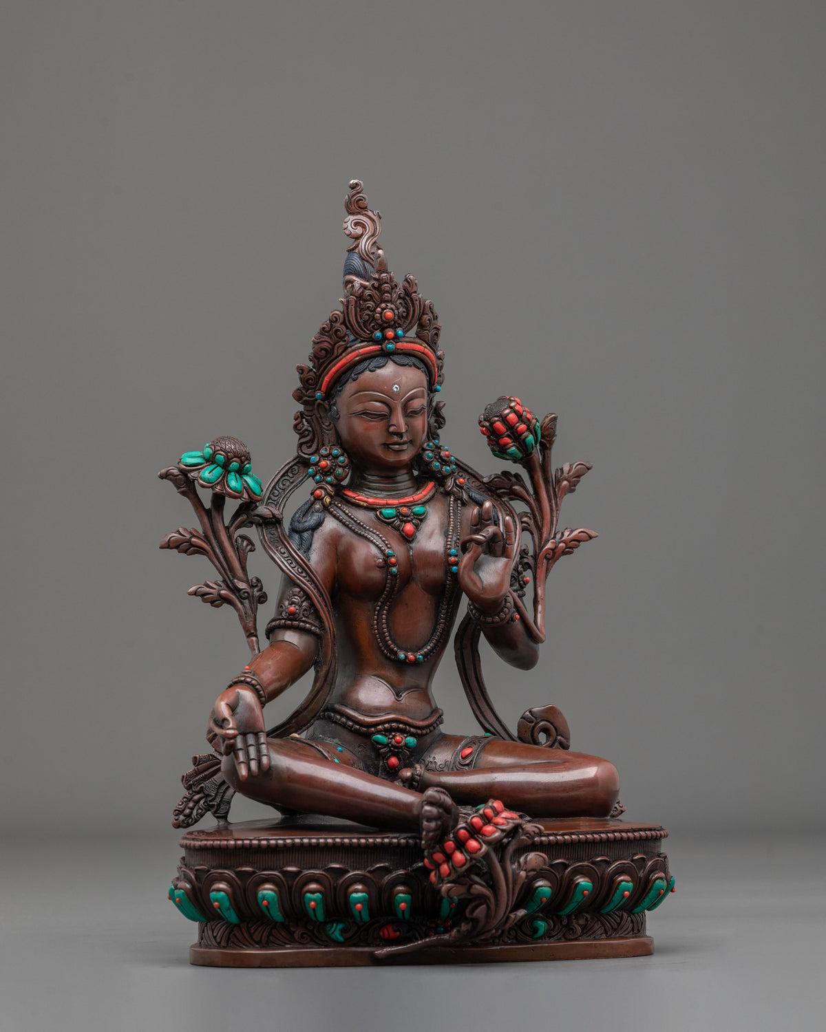 Green Tara Sacred Statue | The Mother of Compassion