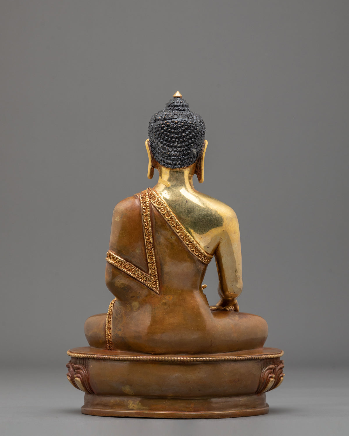 Shakyamuni Buddha Statue | Handcrafted Copper Sculpture