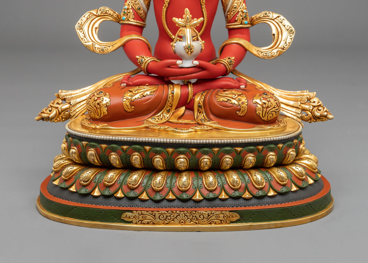 Amitayus Nectar of Life Sculpture | Buddha of Infinite Life and Longevity