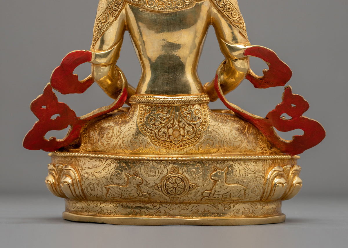Long Life Deity: Amitayus Statue | Home Decor