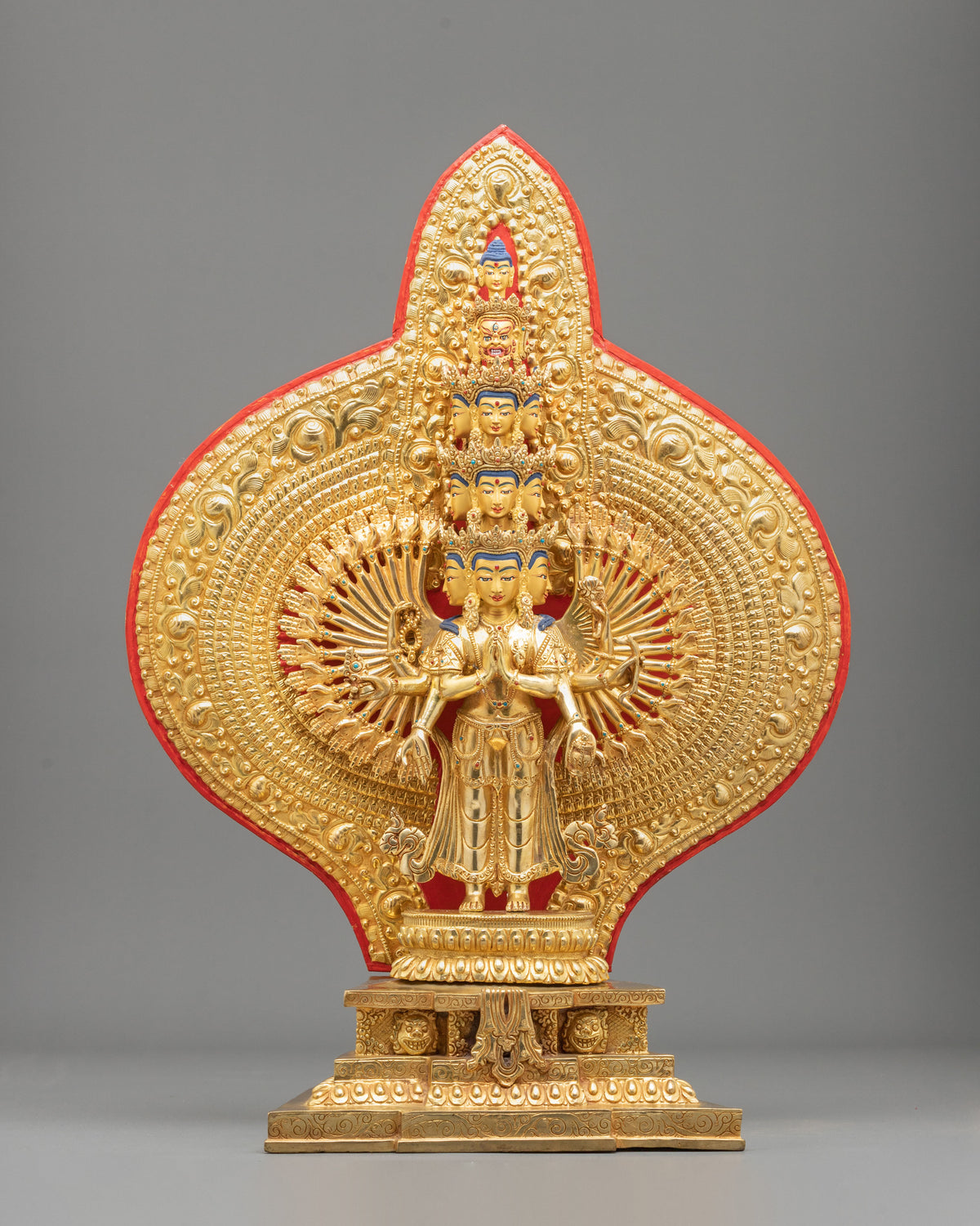 1000 Armed Avalokiteshvara Buddhist Statue | Bodhisattva of Boundless Compassion