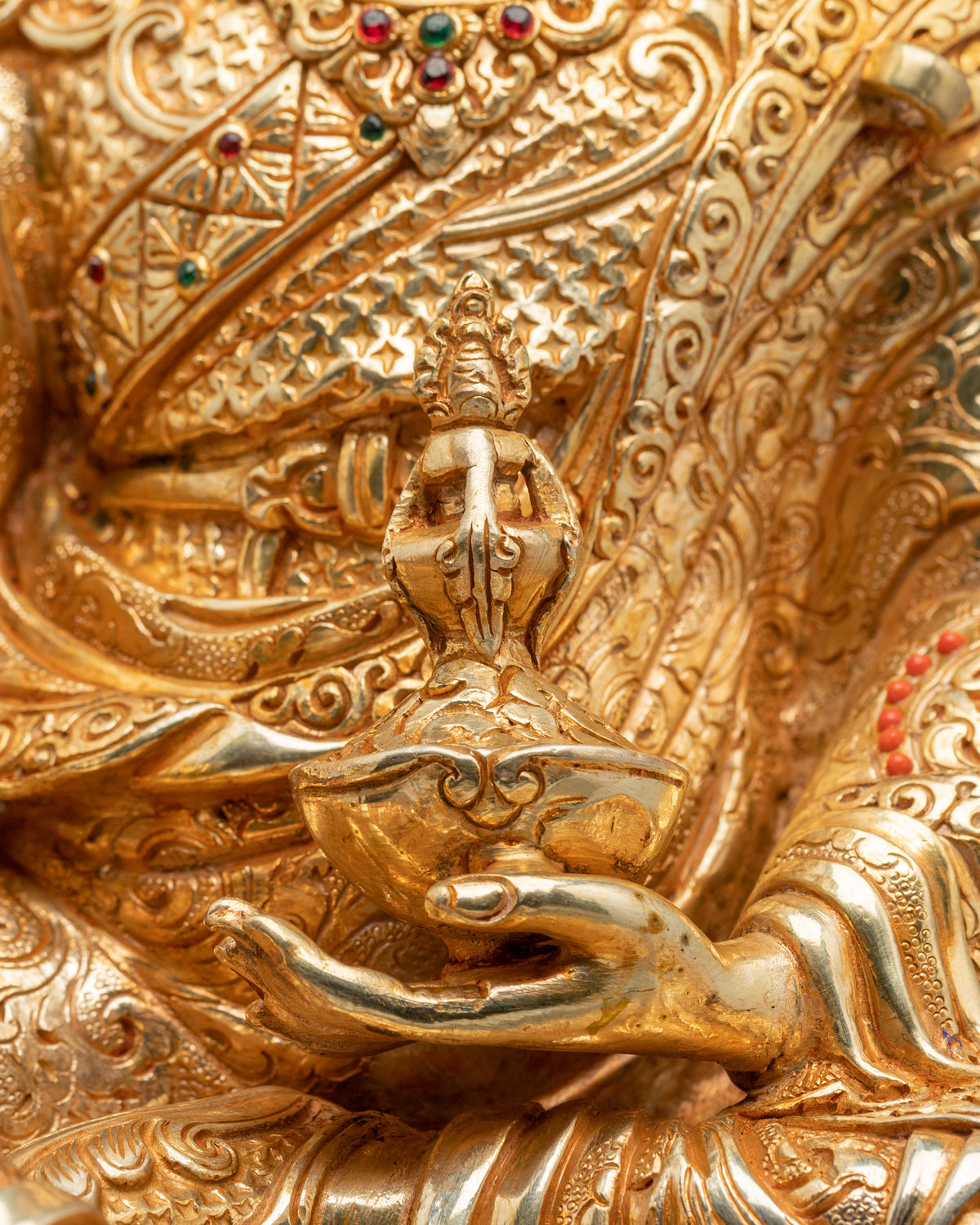 Guru Rinpoche Copper Statue | Lotus-Born Master of Vajrayana