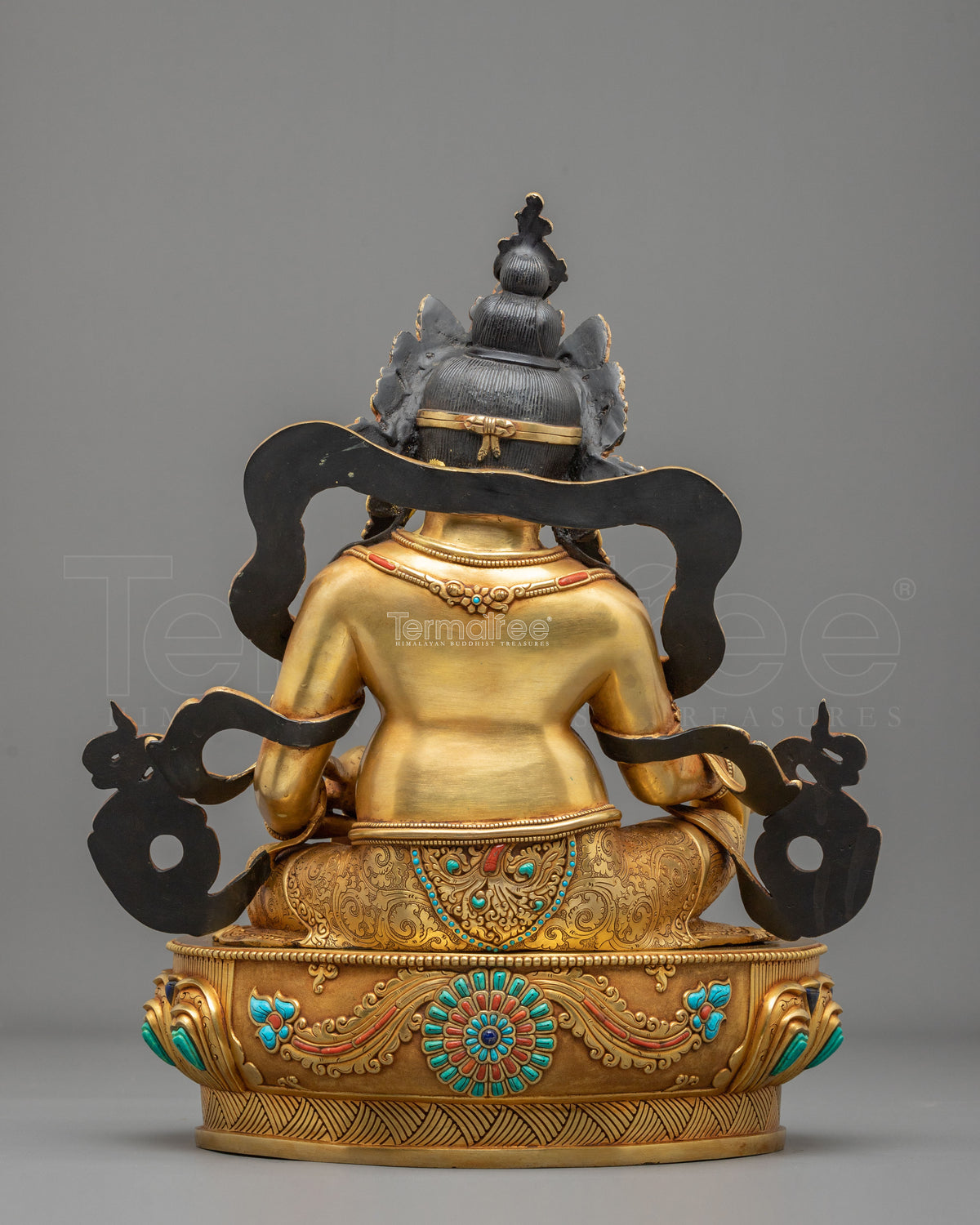 Dzambhala Figurine | Handcrafted Copper Wealth Form