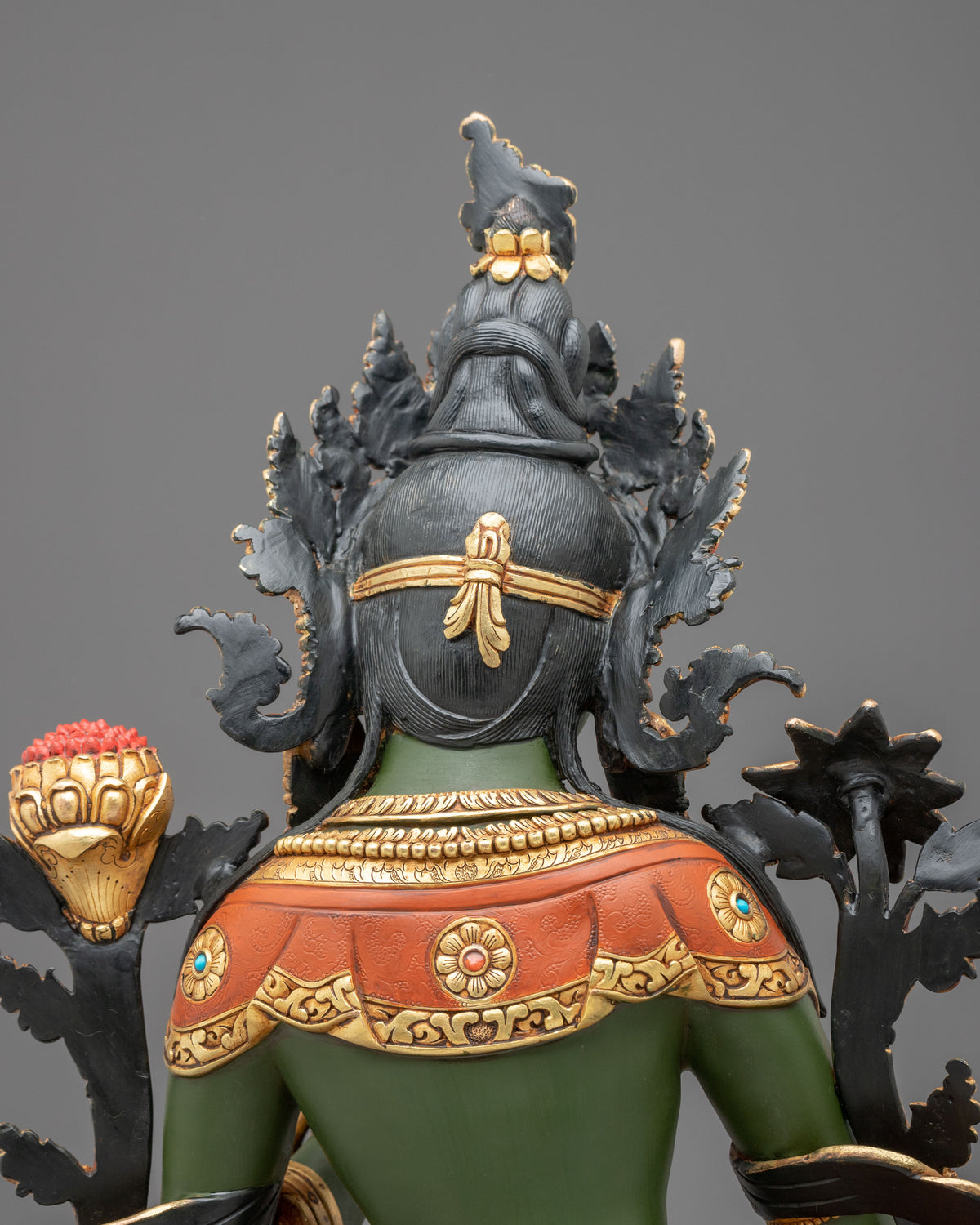 Green Tara Sculpture | Tibetan Goddess of Protection