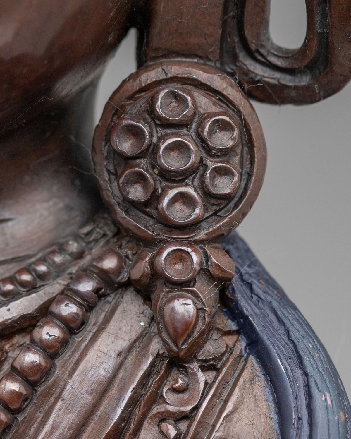 Vajradhara Oxidized Copper Statue | The Primordial Buddha