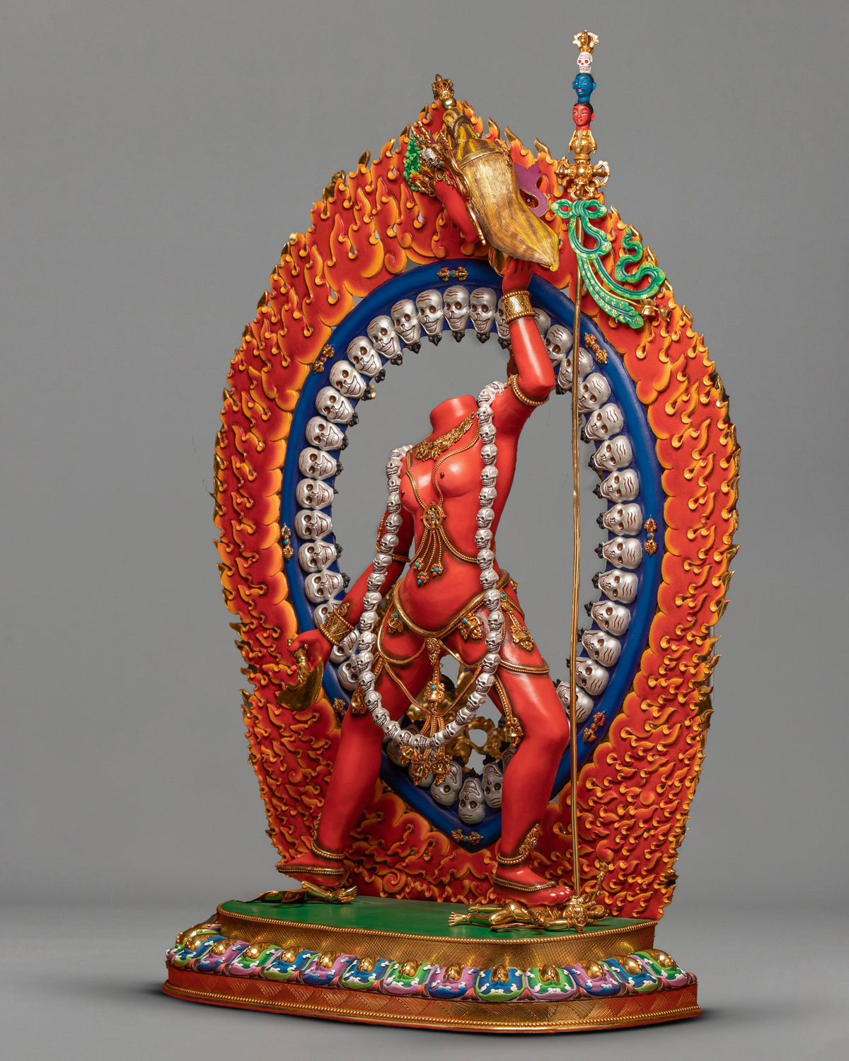 Chinnamunda Vajrayogini Handcrafted Statue | Self-Decapitated Form of Vajrayogini