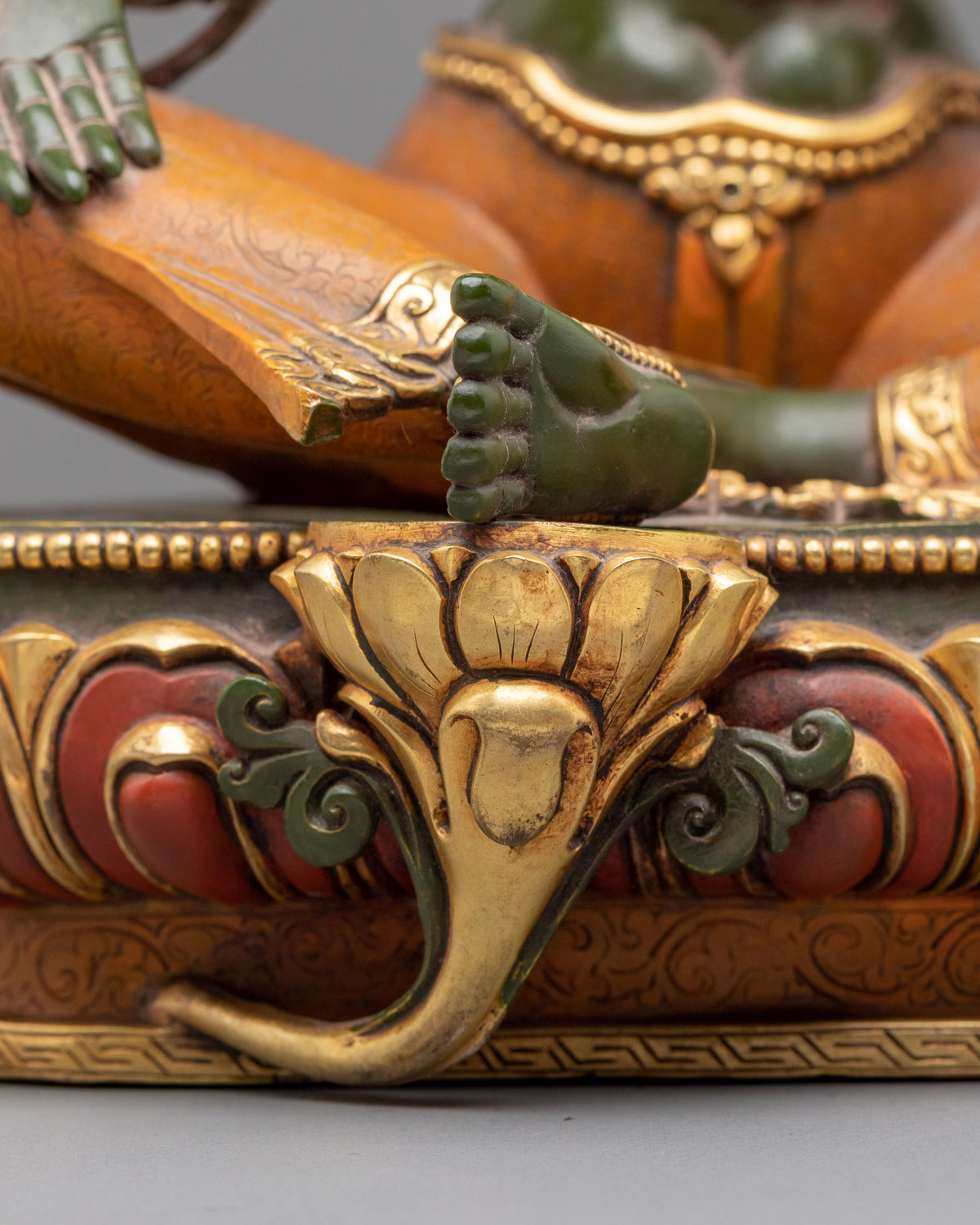 Green Tara Statue | Tibetan Compassionate Guardian