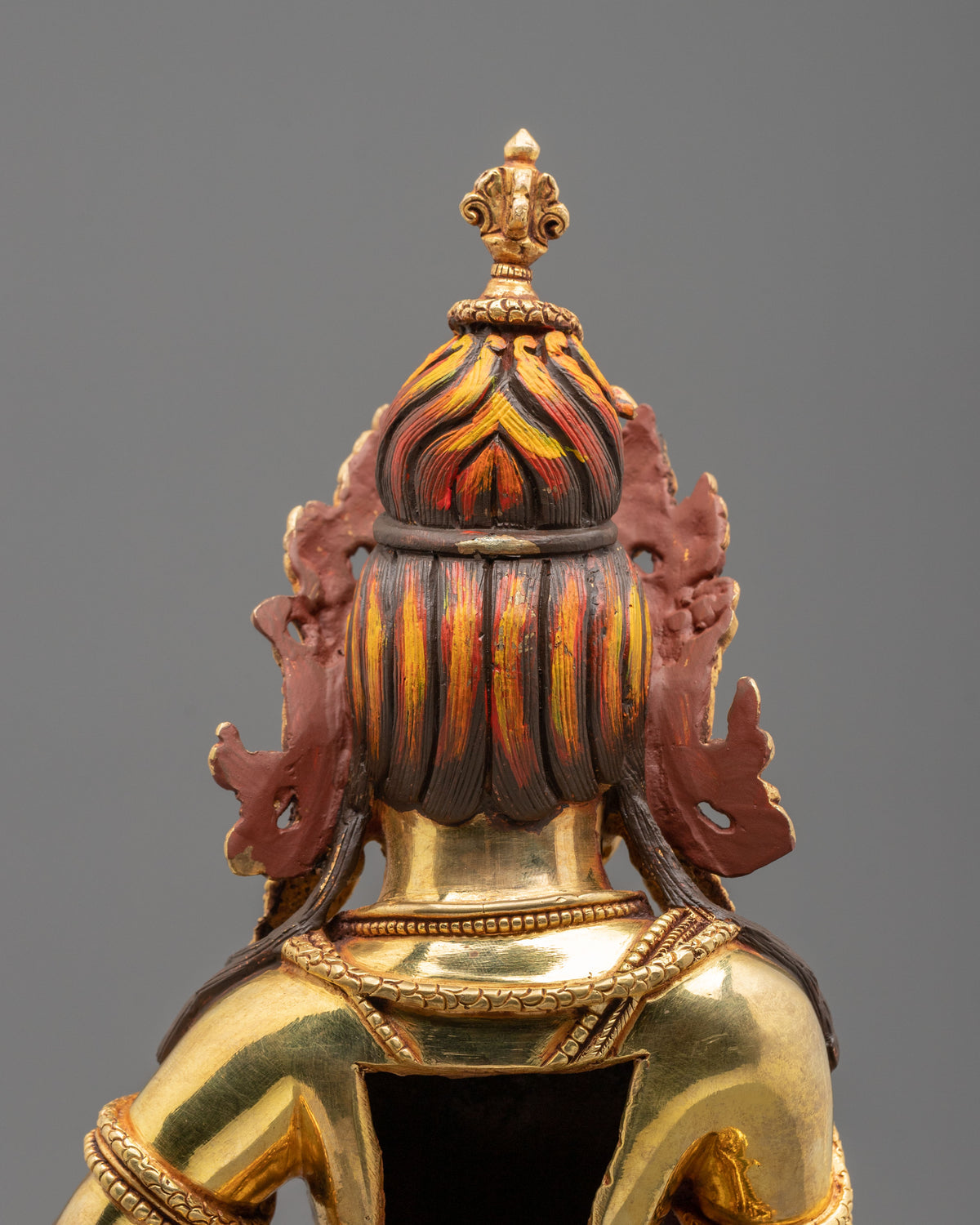 Black Jambhala Statue | Fierce Guardian of Sacred Wealth