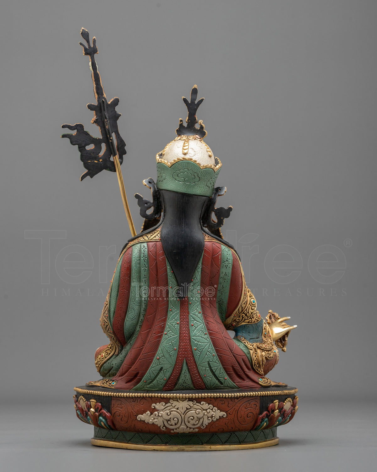 Guru Rinpoche Statue | Handcrafted Copper Figurine