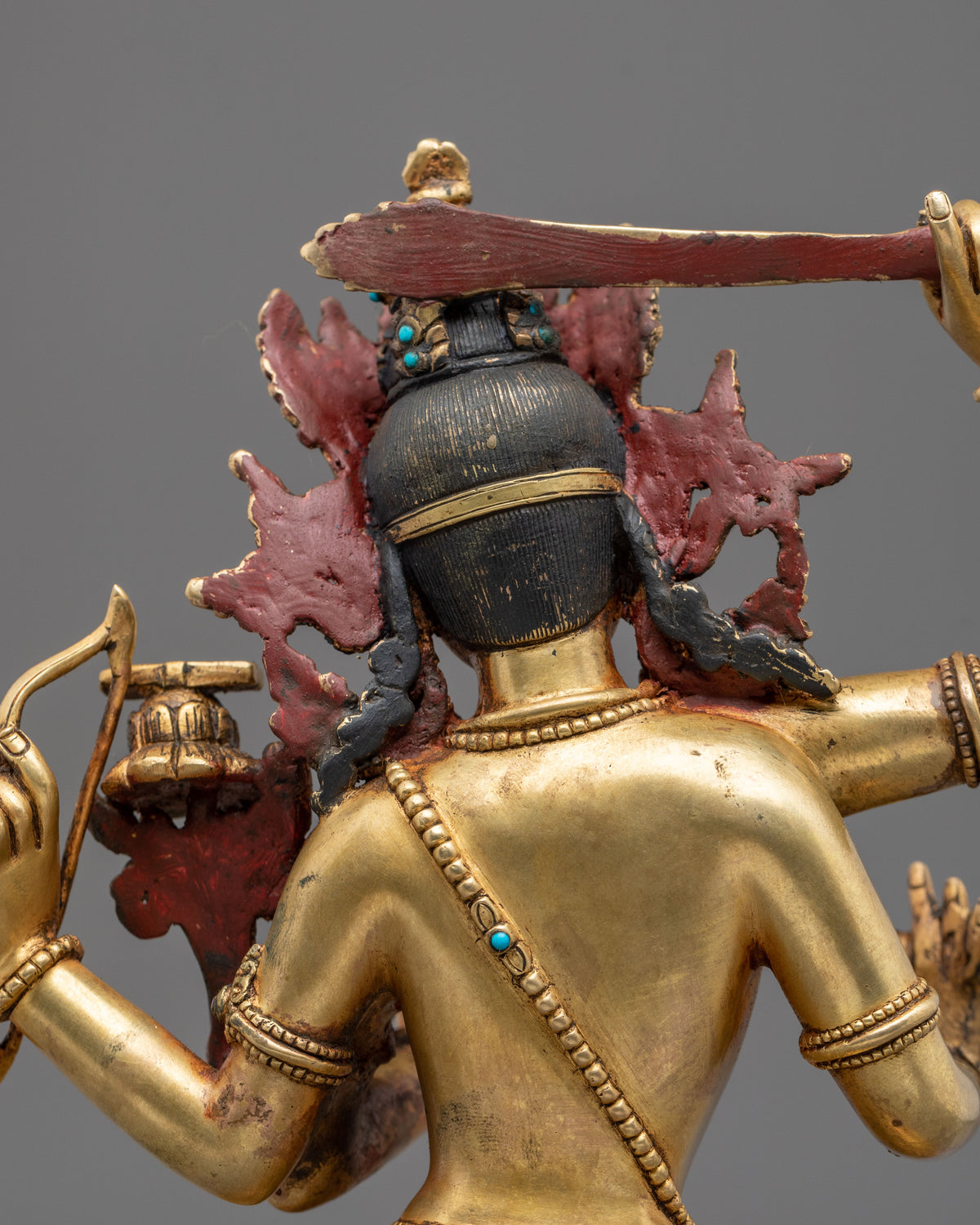 Maha Manjushri Traditional Sculpture | Traditional Buddhist Art