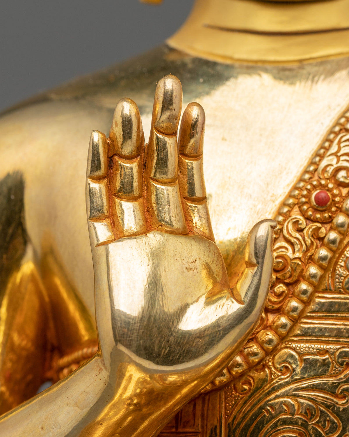 Amoghasiddhi Buddha Statue | The Figurine of Victorious Accomplishment