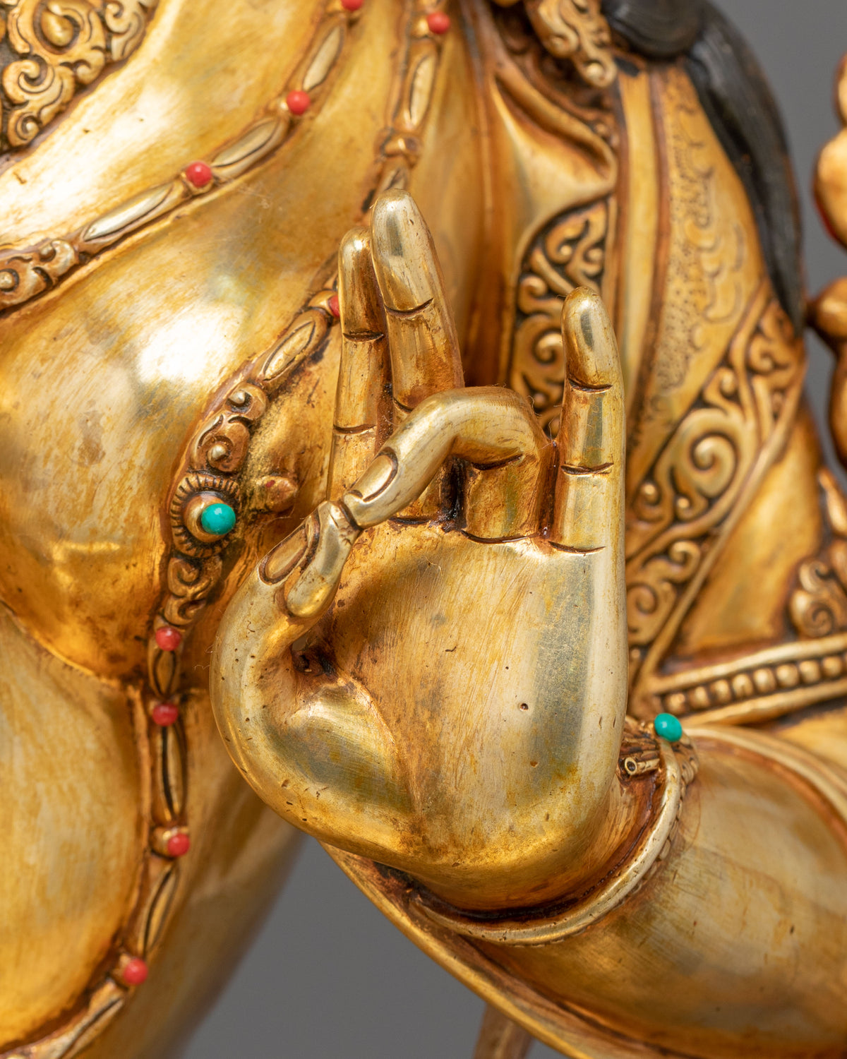 Green Tara Copper Statue | The Divine Essence of Enlightened Compassion
