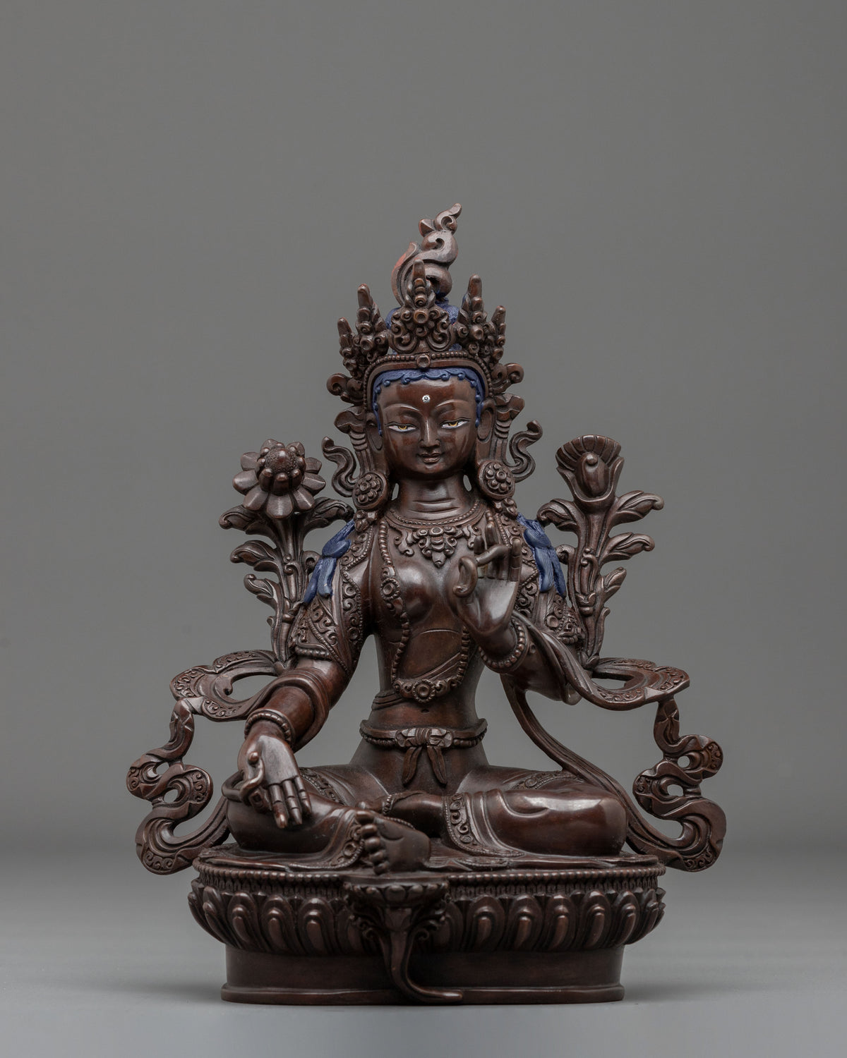 Guide to Liberation Green Tara Statue | Deity of Compassion and Swift Action