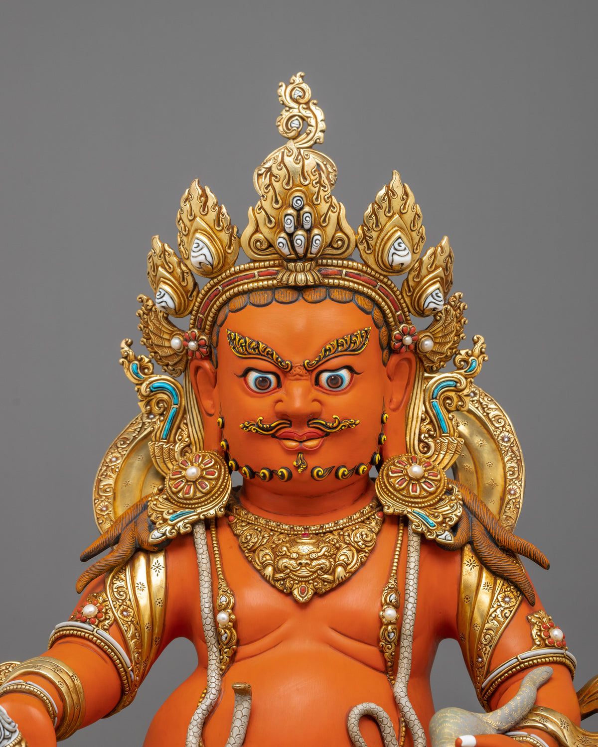 Dzambhala Statue | Handmade Guardian of Wealth