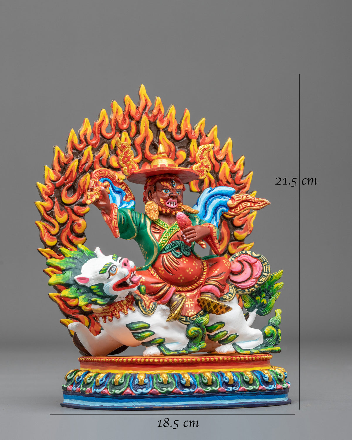 Dorje Legpa Spiritual Sculpture | Handmade Himalayan Vajrayana Buddhist Art