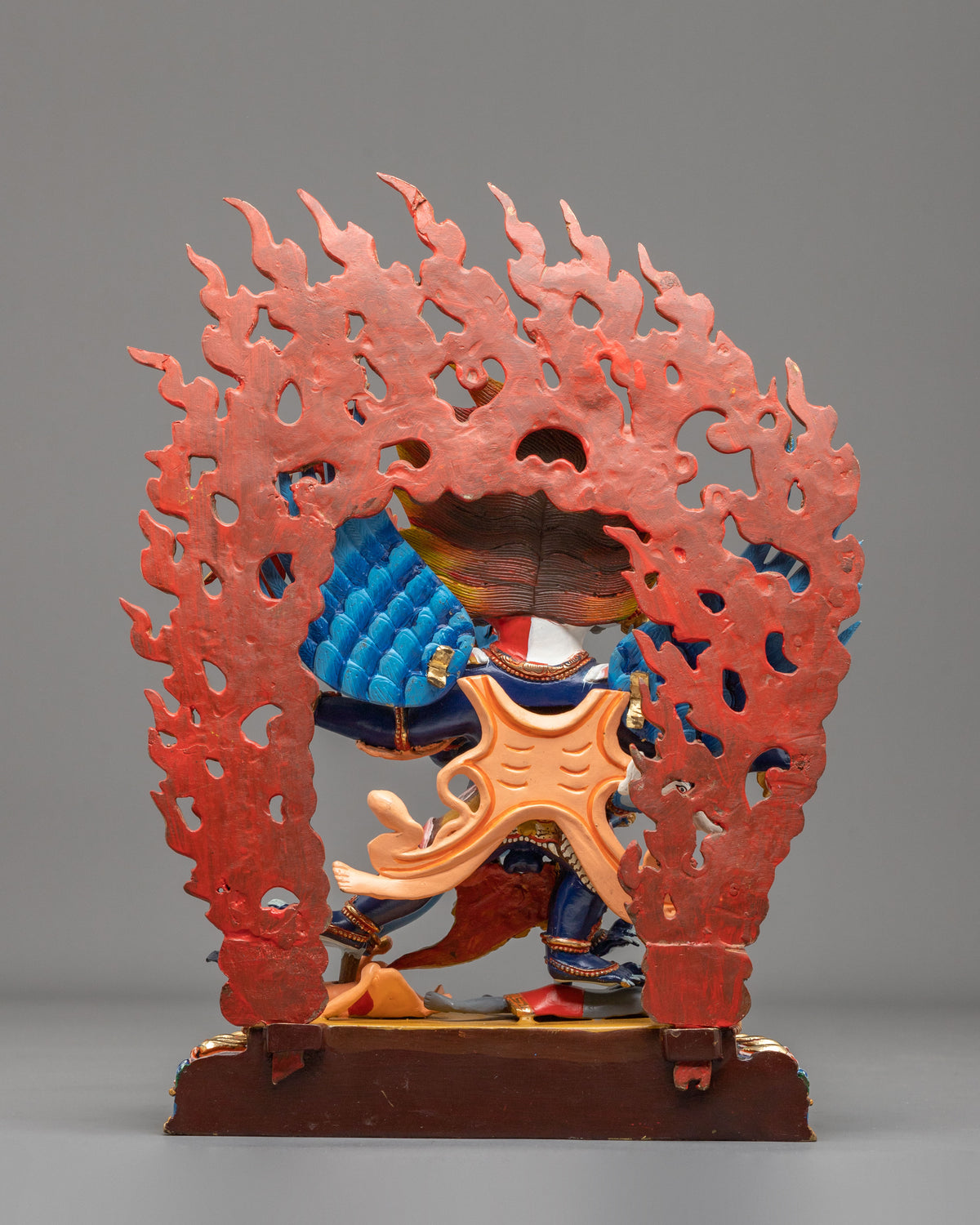 Vajrakilaya Copper Figurine | Deity of Purification and Protection