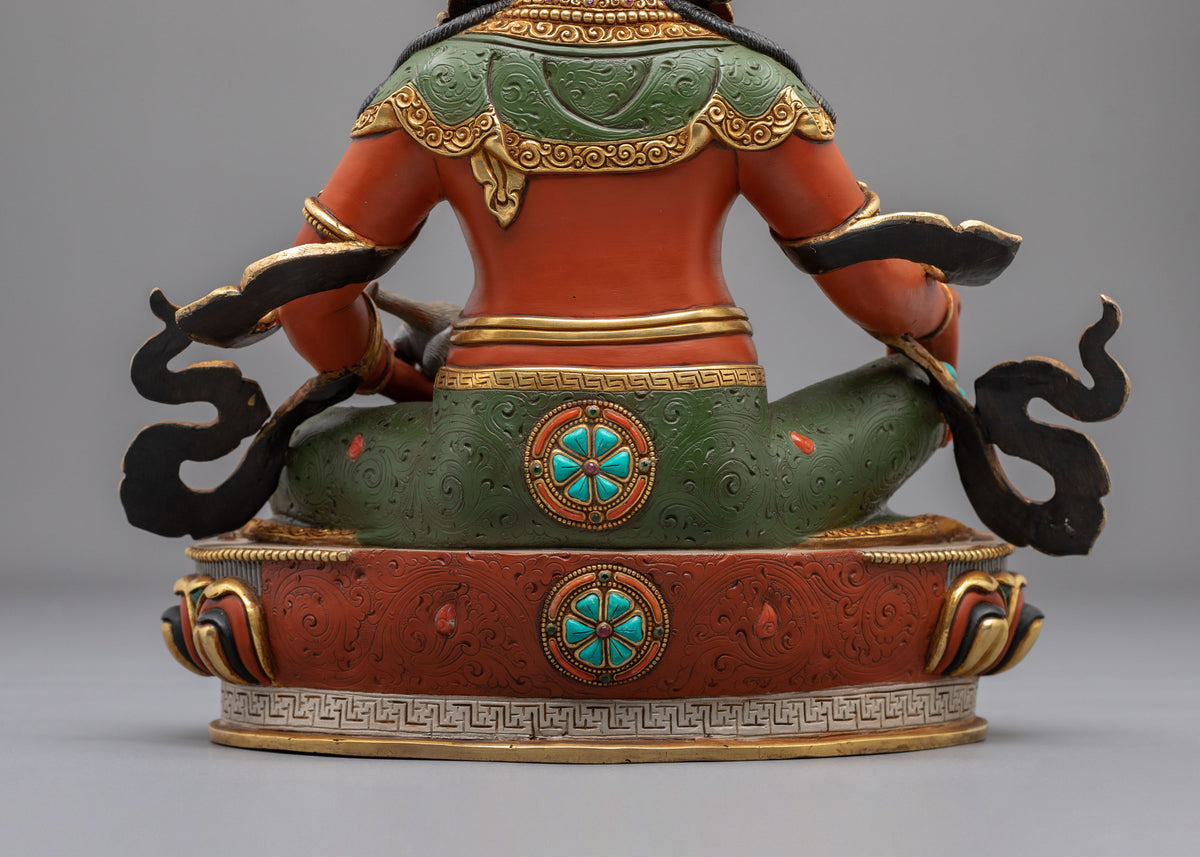 Dzambhala Copper Sculpture | Guardian of Abundance and Good Fortune