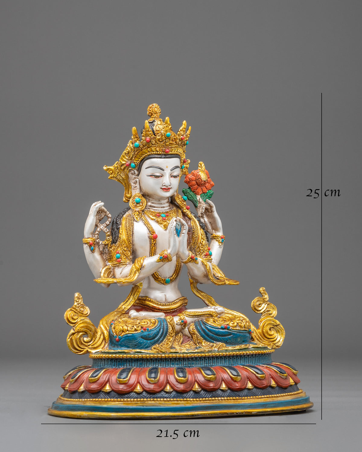 Four Armed Chenrezig Statue | Bodhisattva of Compassion