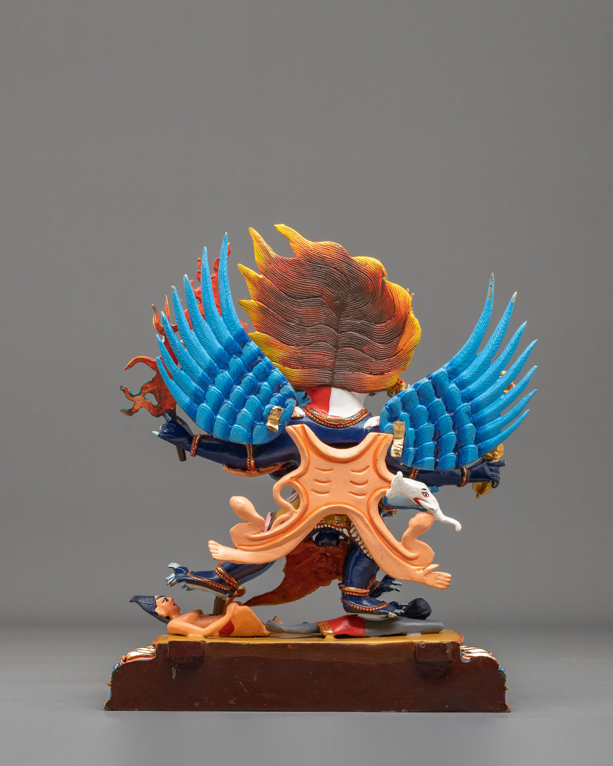 Vajrakilaya Copper Figurine | Deity of Purification and Protection