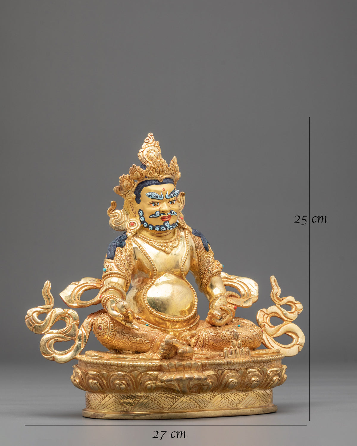 Dzambhala Statue | The Majestic Lord of Wealth and Prosperity