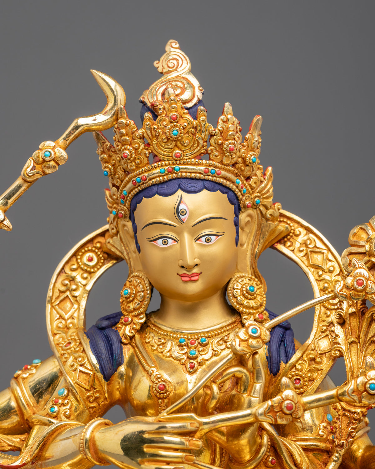 Kurukulla Sculpture | Dakini of Magnetizing Activity