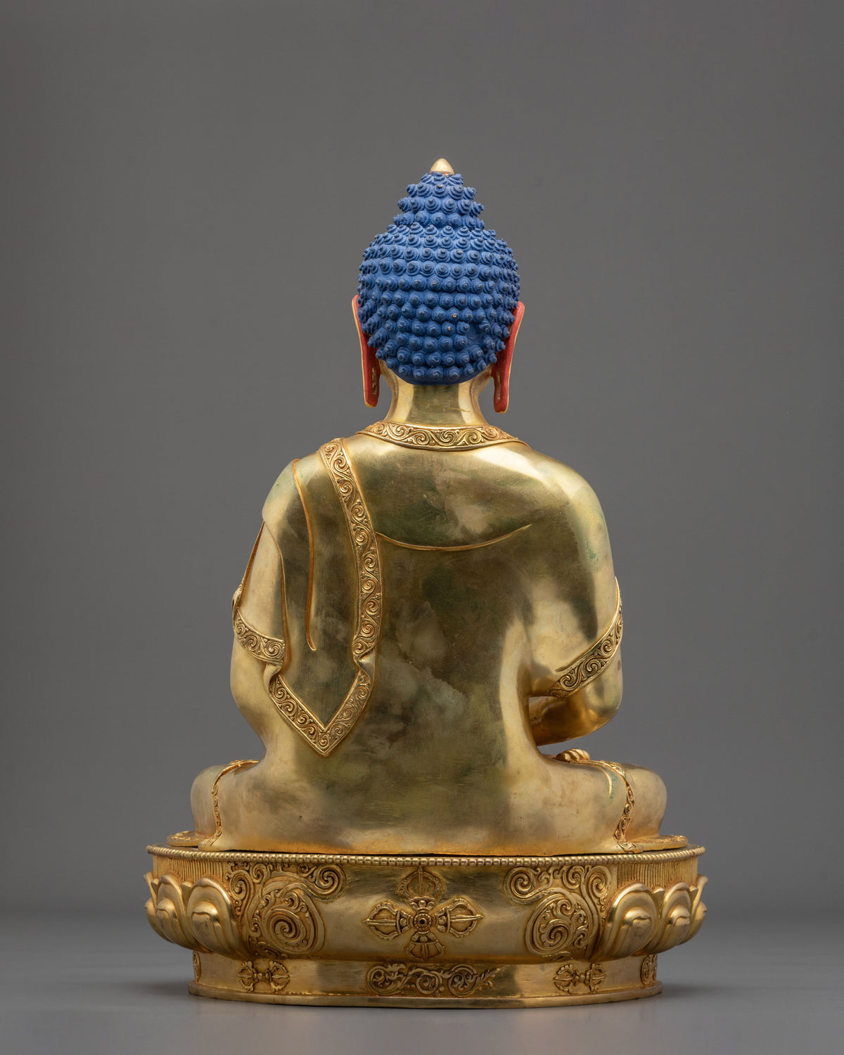 Hand Carved Amitabha Buddha Spiritual Statue