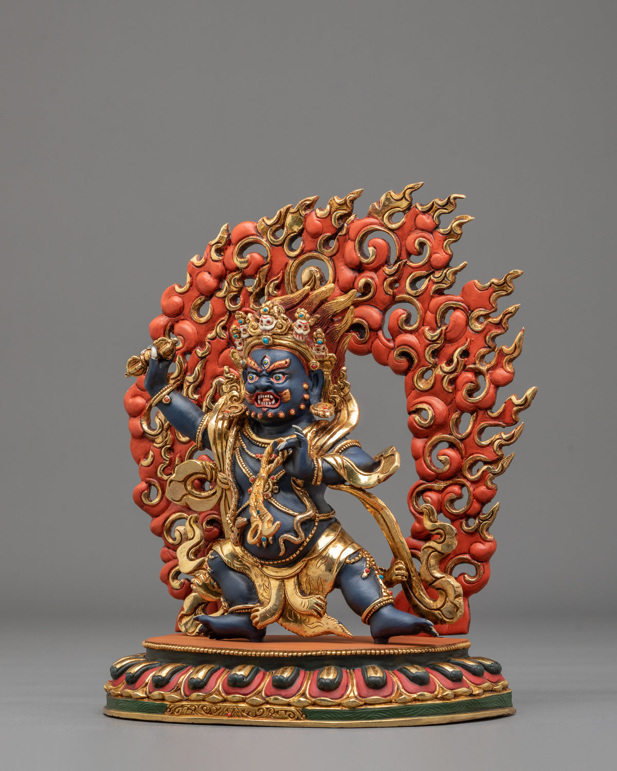 Vajrapani Vajrayana Guardian Statue | Buddhist Protector of Enlightened Power