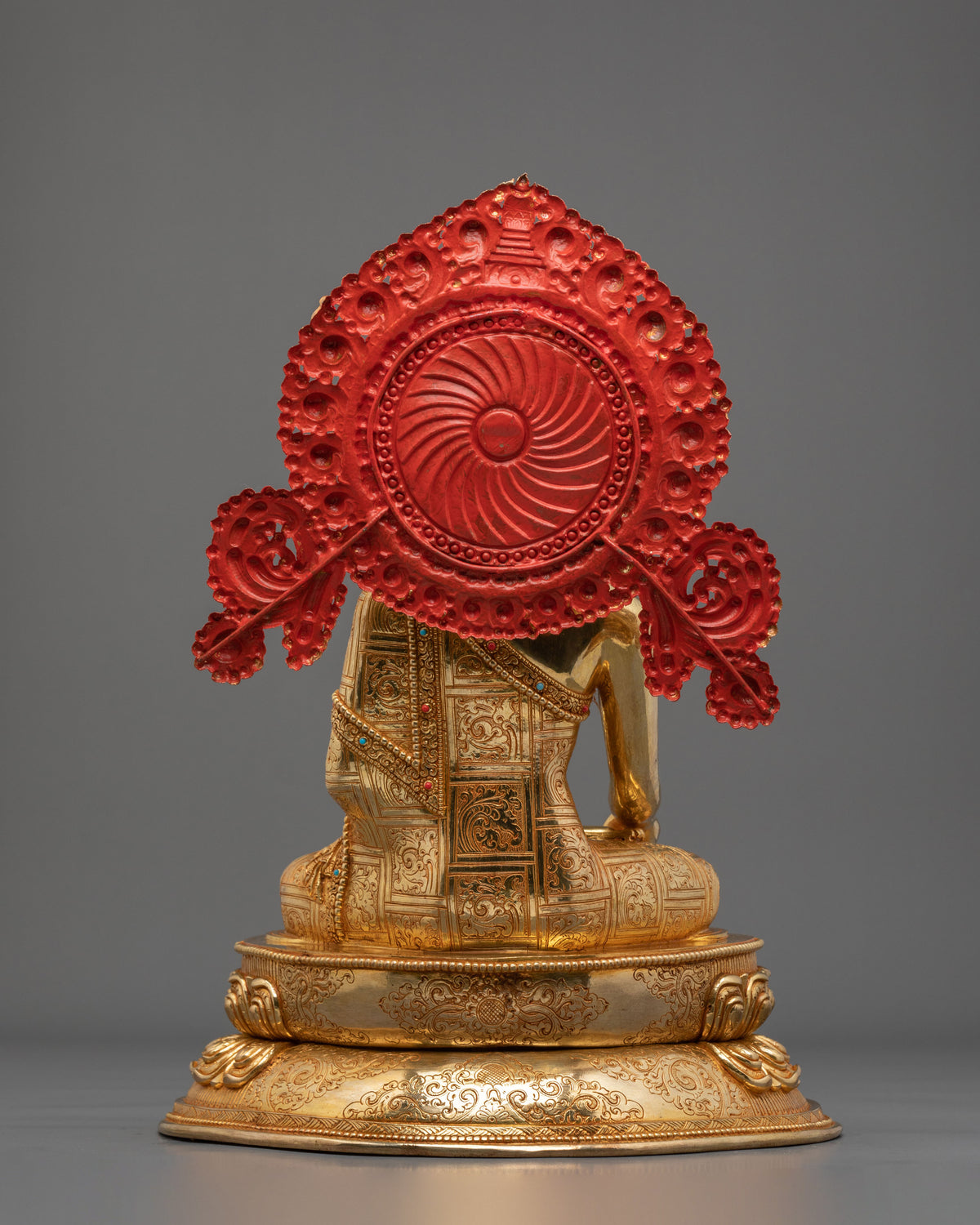 Ratnasambhava 24K Gold Coated Figurine | Home Decor