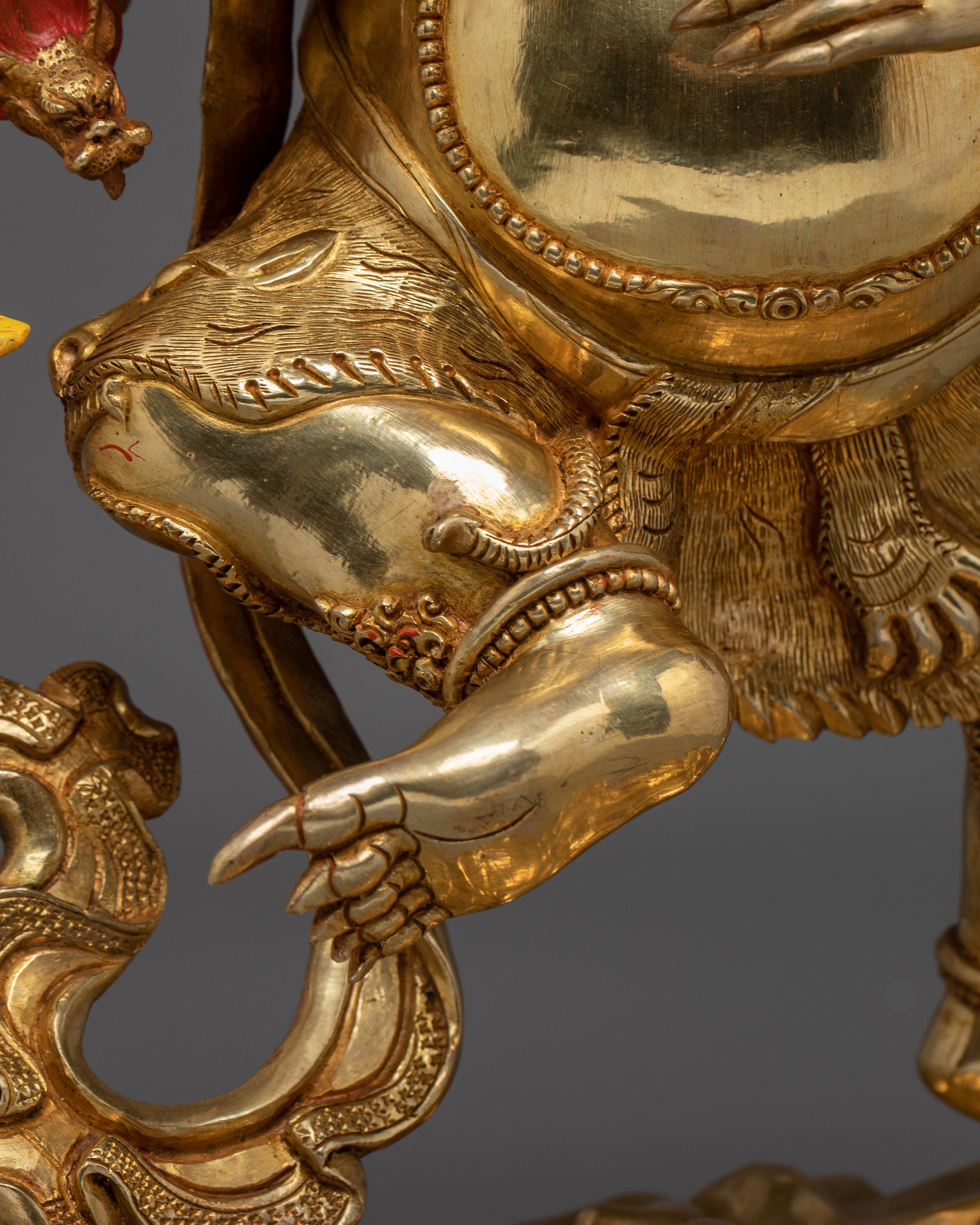 Uchusma, Karma Purifier Icon | Gold Gilded Nepali Statue