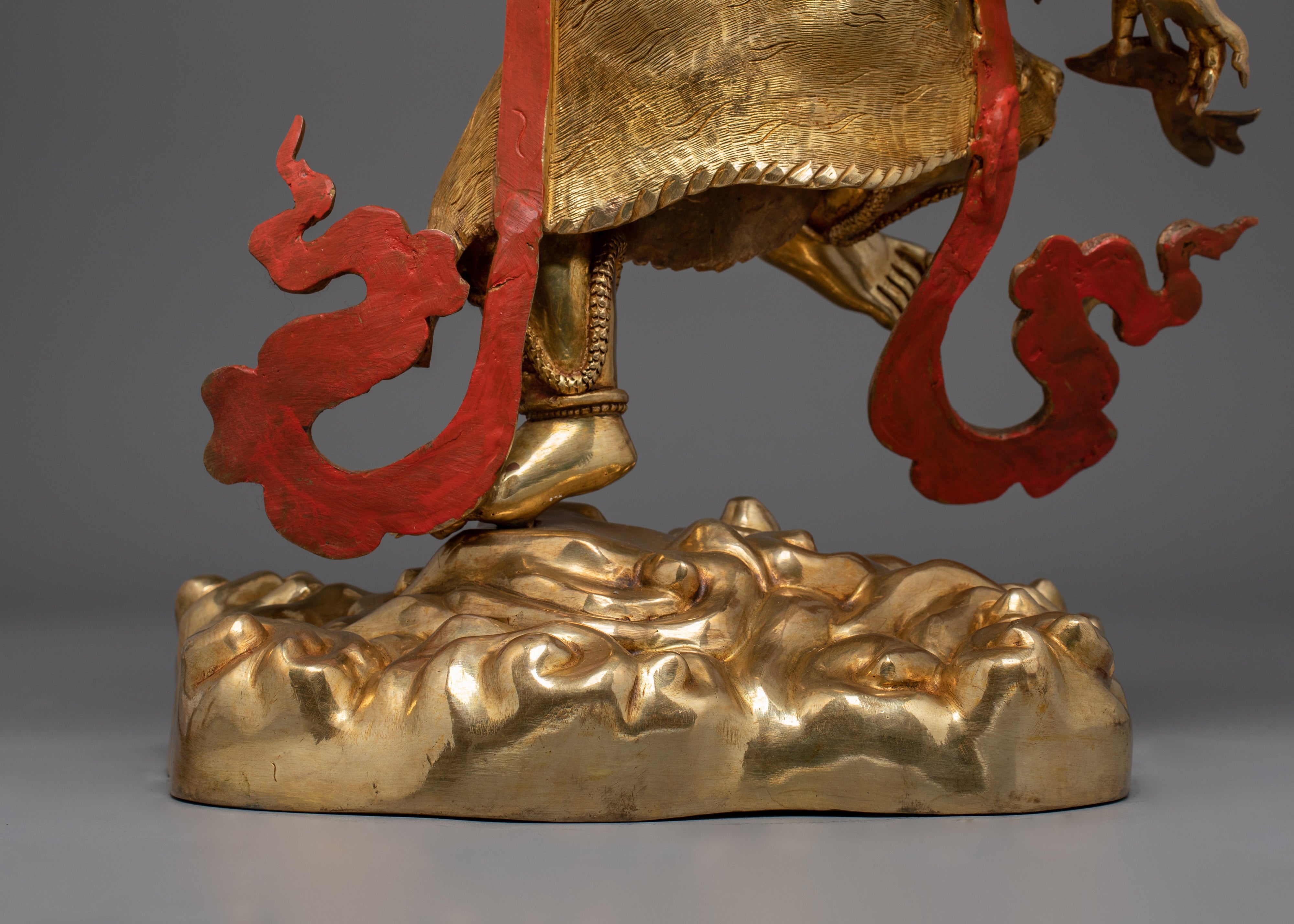 Uchusma, Karma Purifier Icon | Gold Gilded Nepali Statue