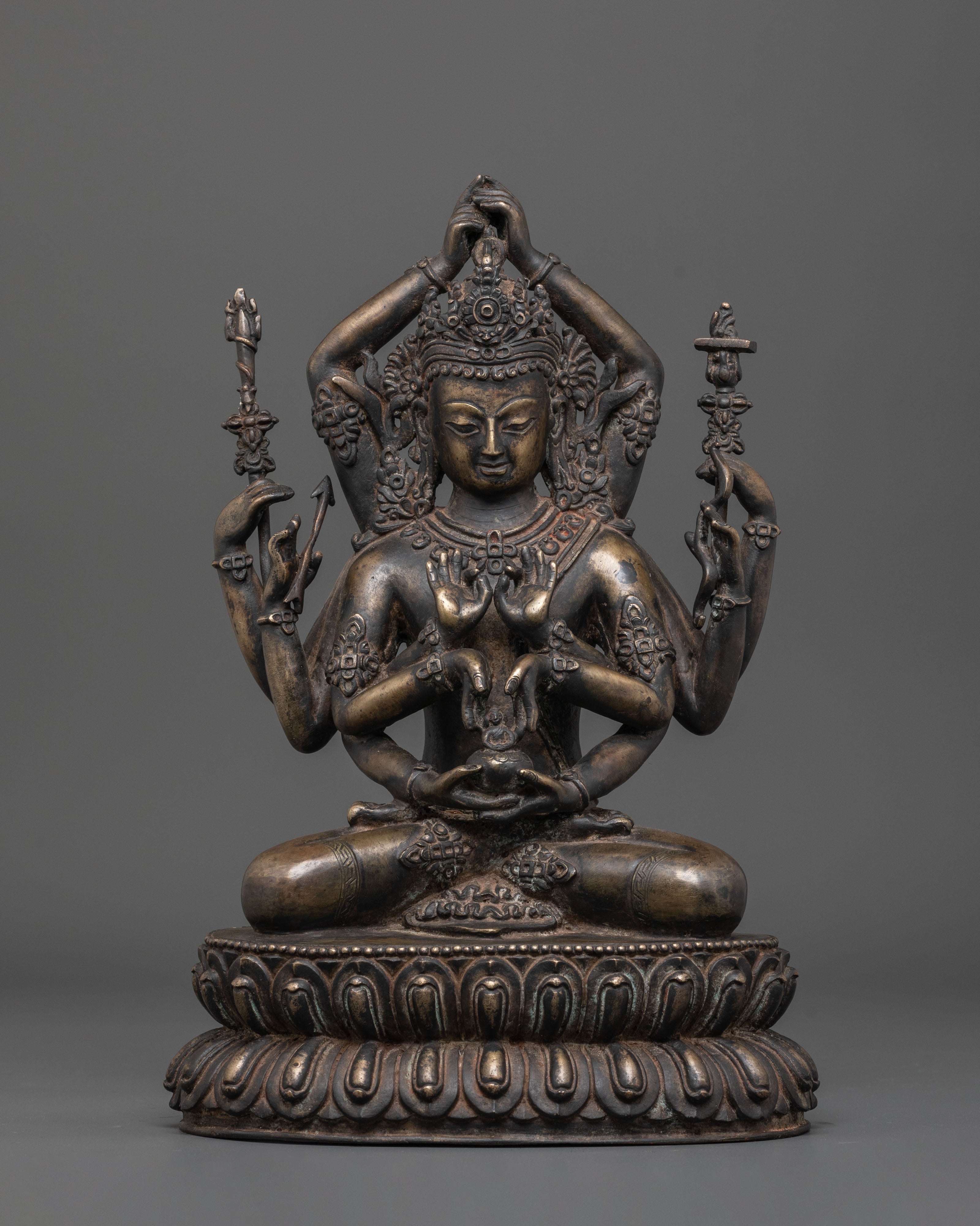 Handmade Statue of Bodhisattva Namashangati